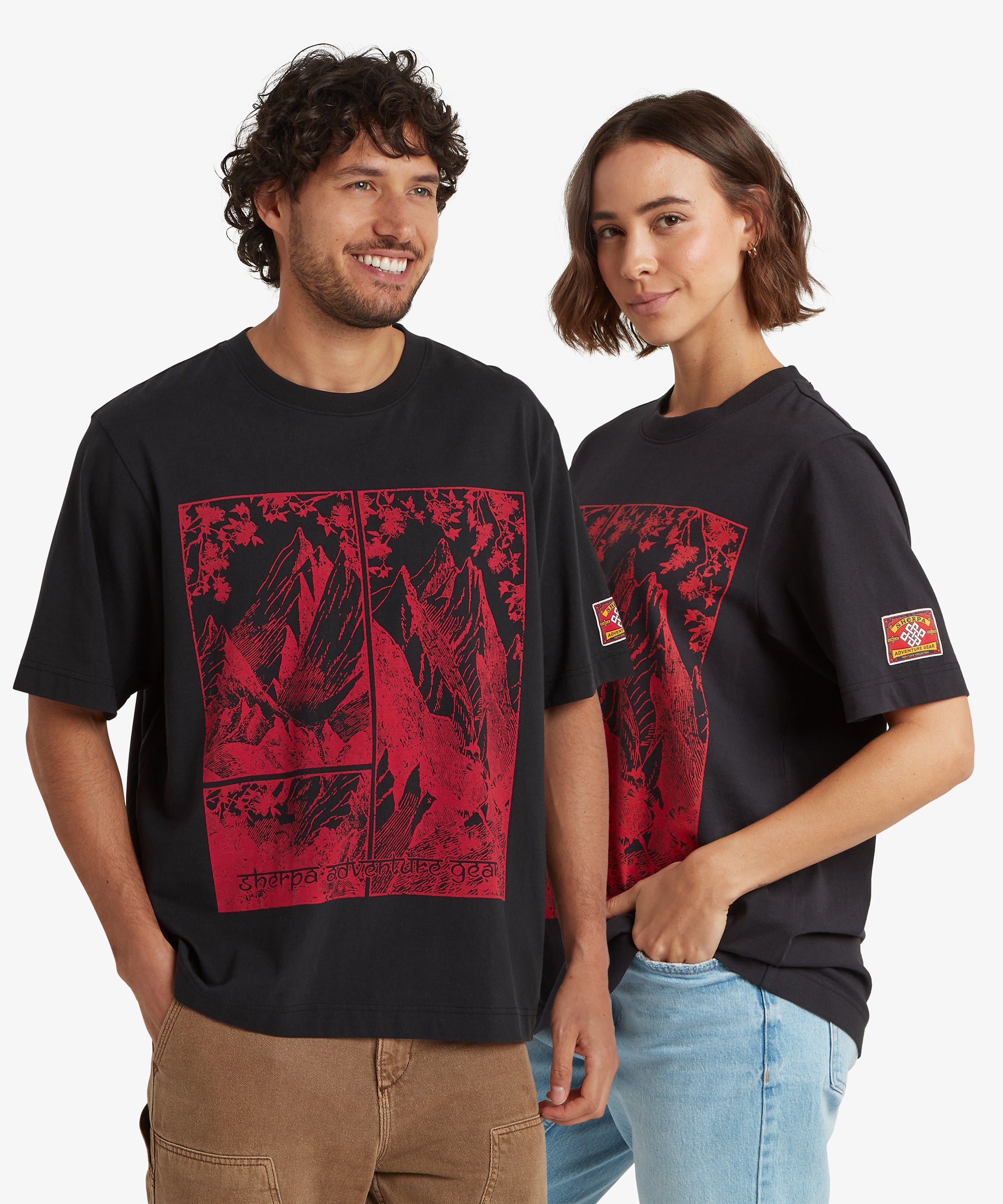 Unisex Tarcho Destination T-Shirt  - Black