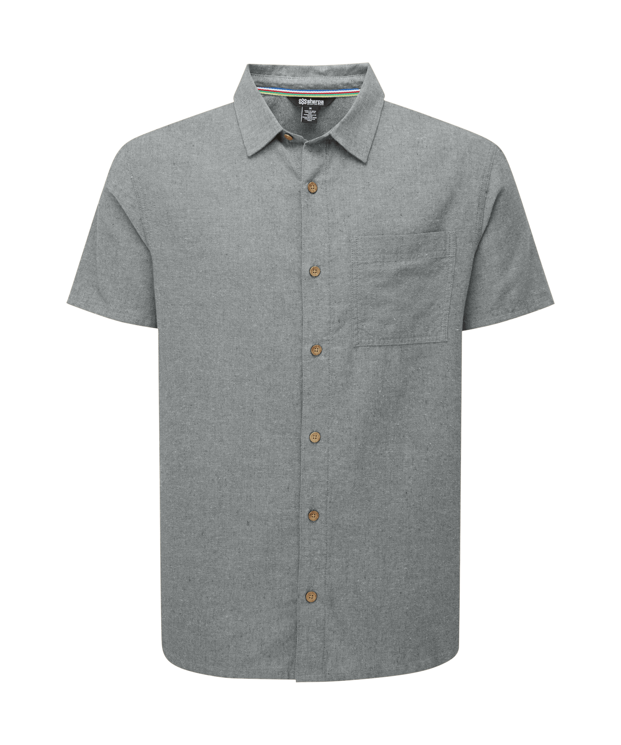 Daha Kurzarmhemd - Evergreen