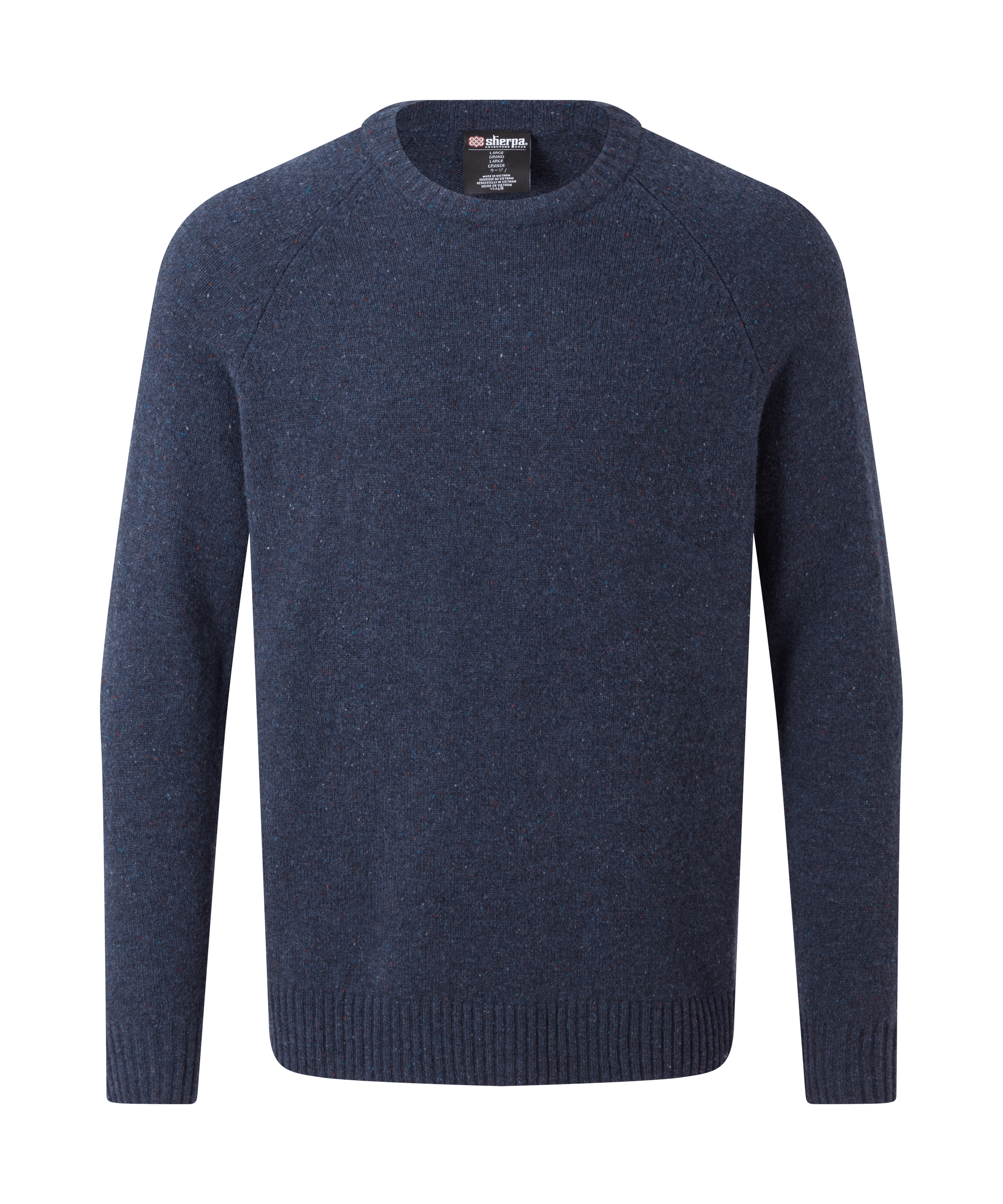 Kangtega Crew Sweater - Rathee Blue