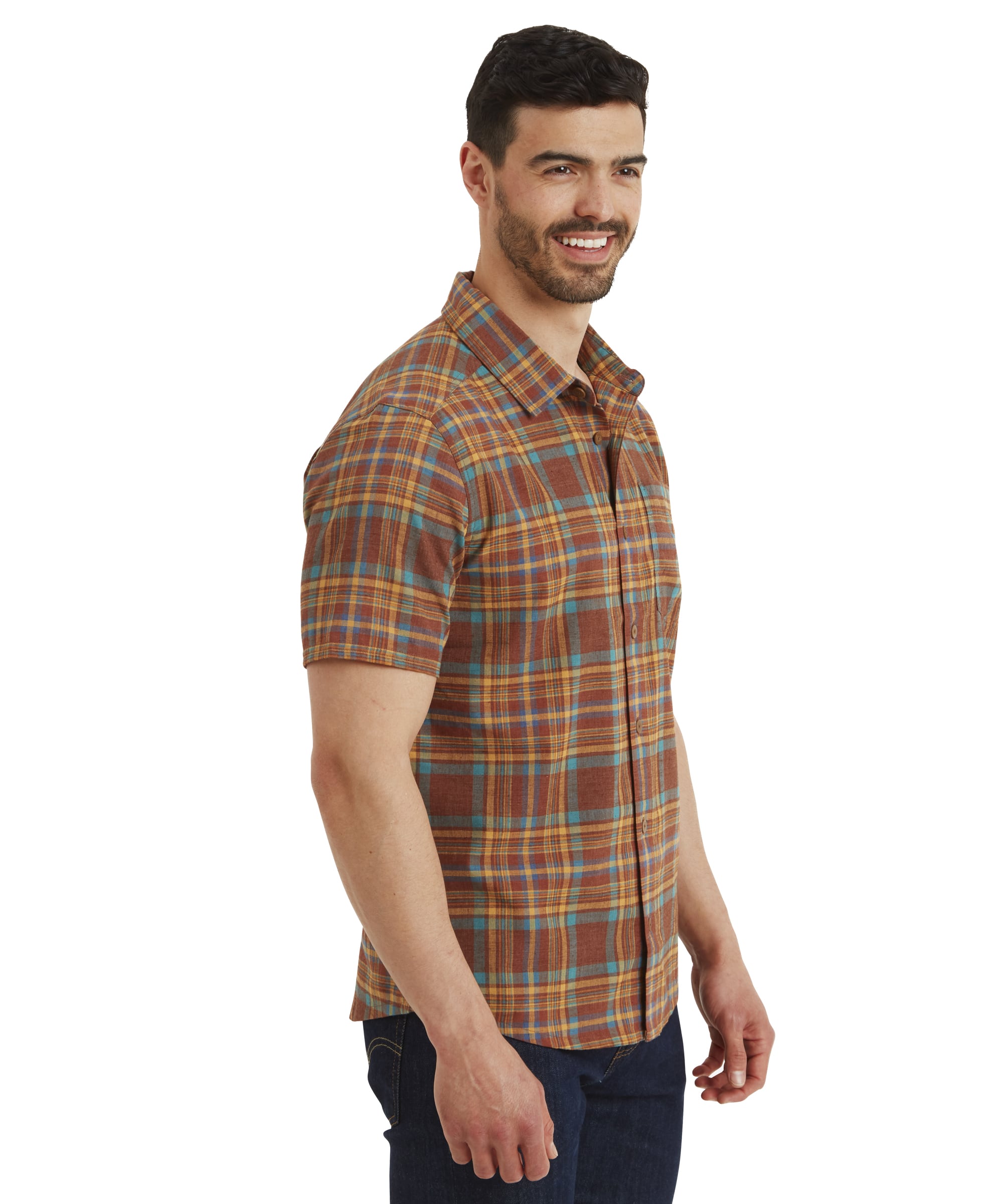 Rudra Kurzarmhemd - Cappuccino