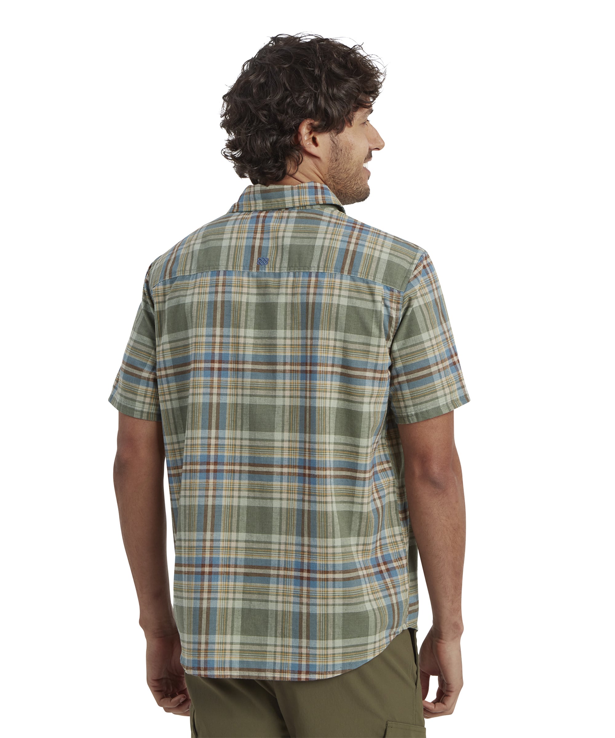 Rudra Kurzarmhemd - Dunkler Thymian