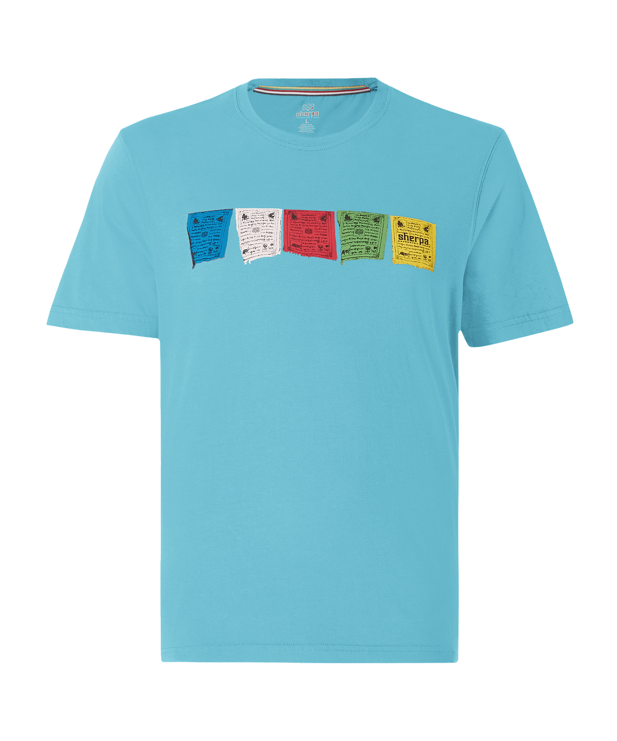 Mens Tarcho T Shirt Blue Sherpa Adventure Gear