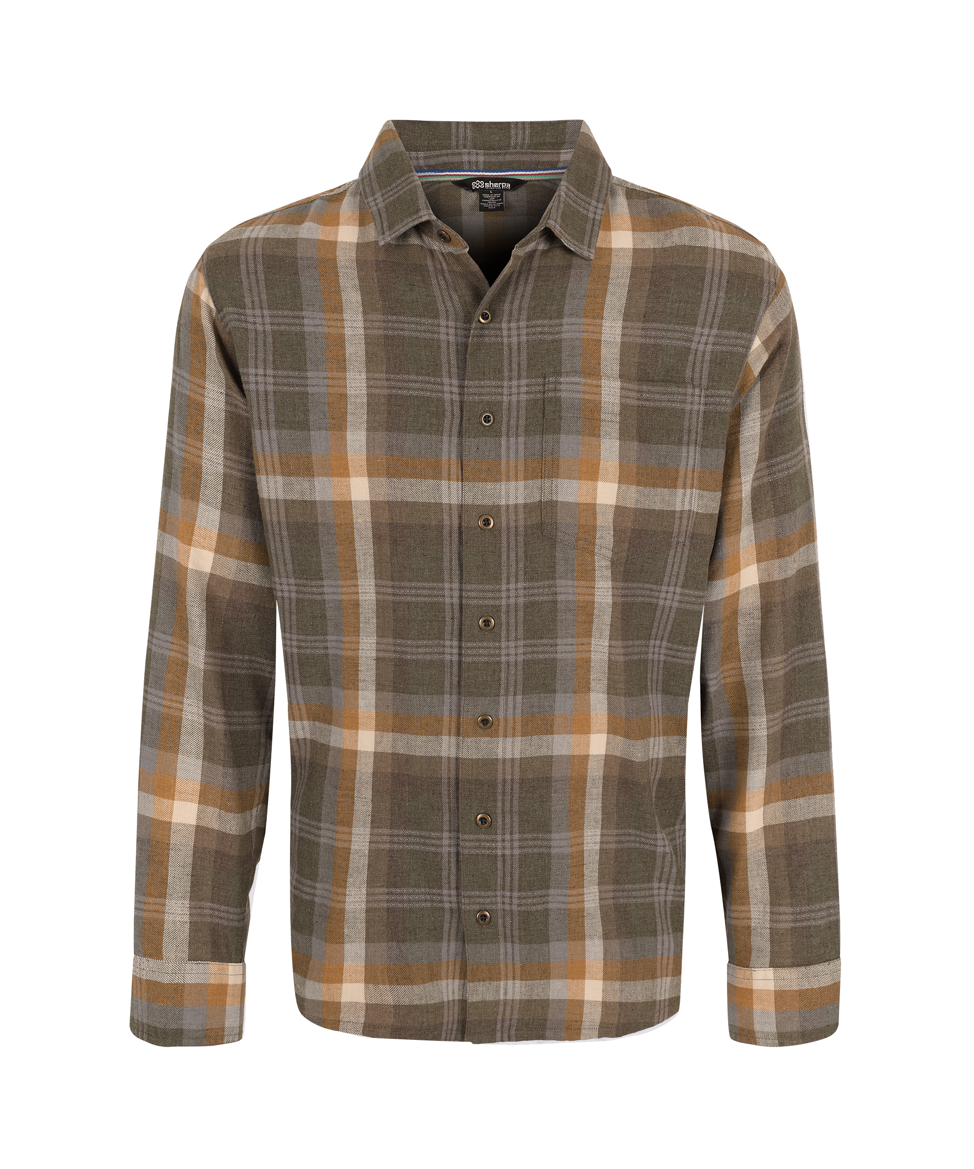 Sherpa Adventure Gear Yama Long Sleeve Shirt in Beige