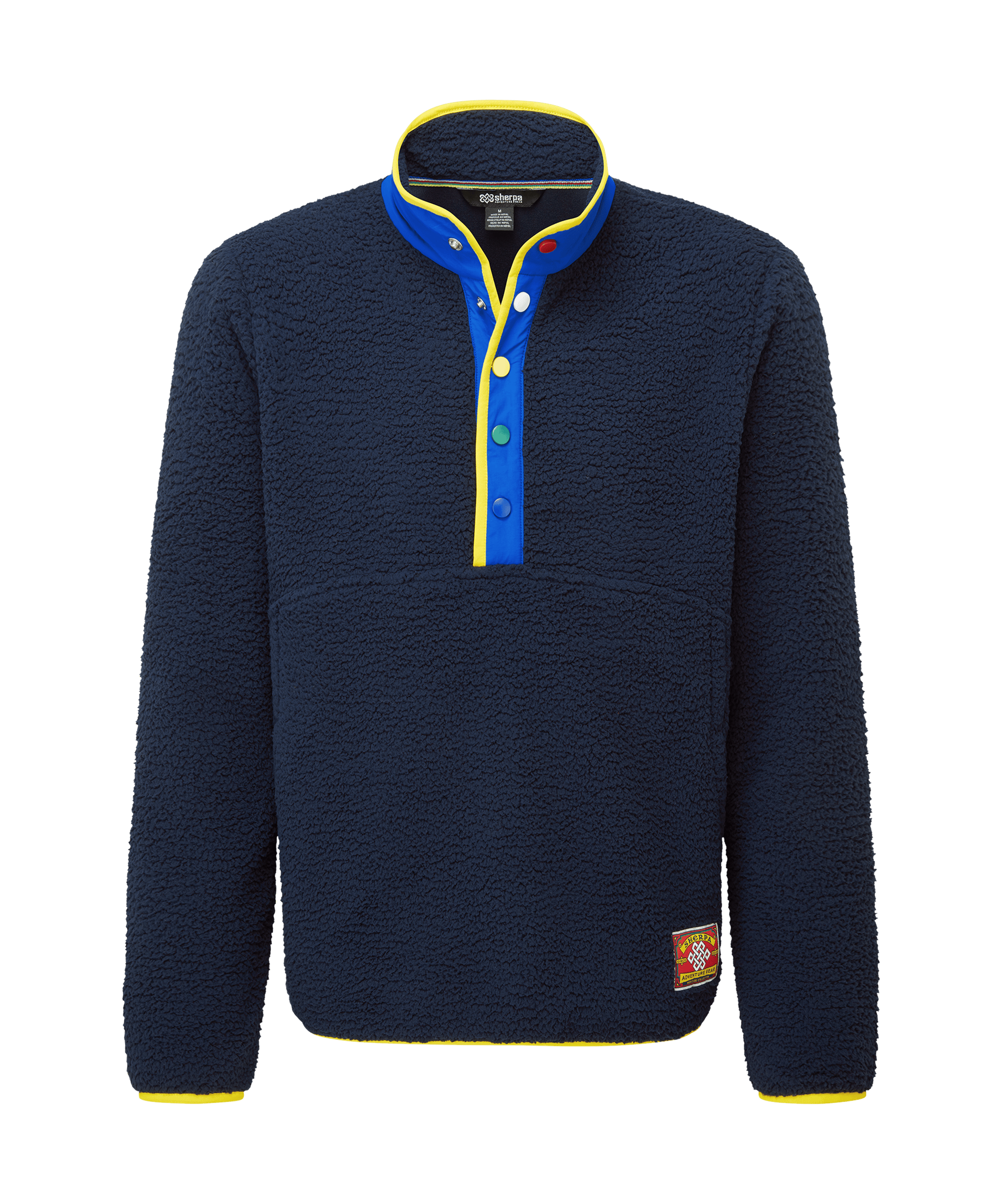 Tarcho Quarter Snap Pullover  - Rathee Blue