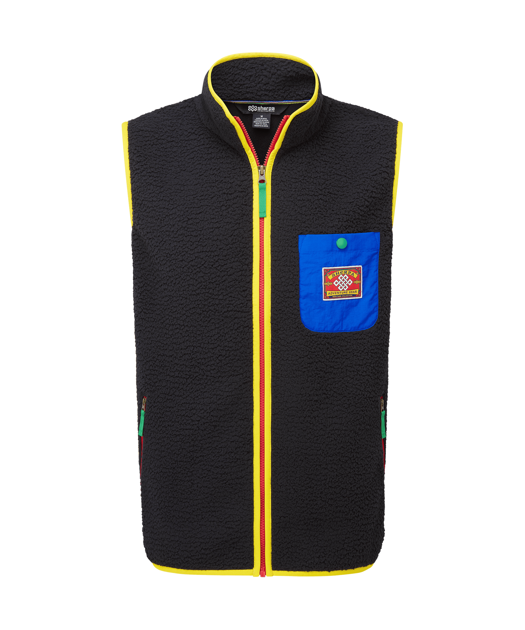 Tarcho Fleece Vest - Black