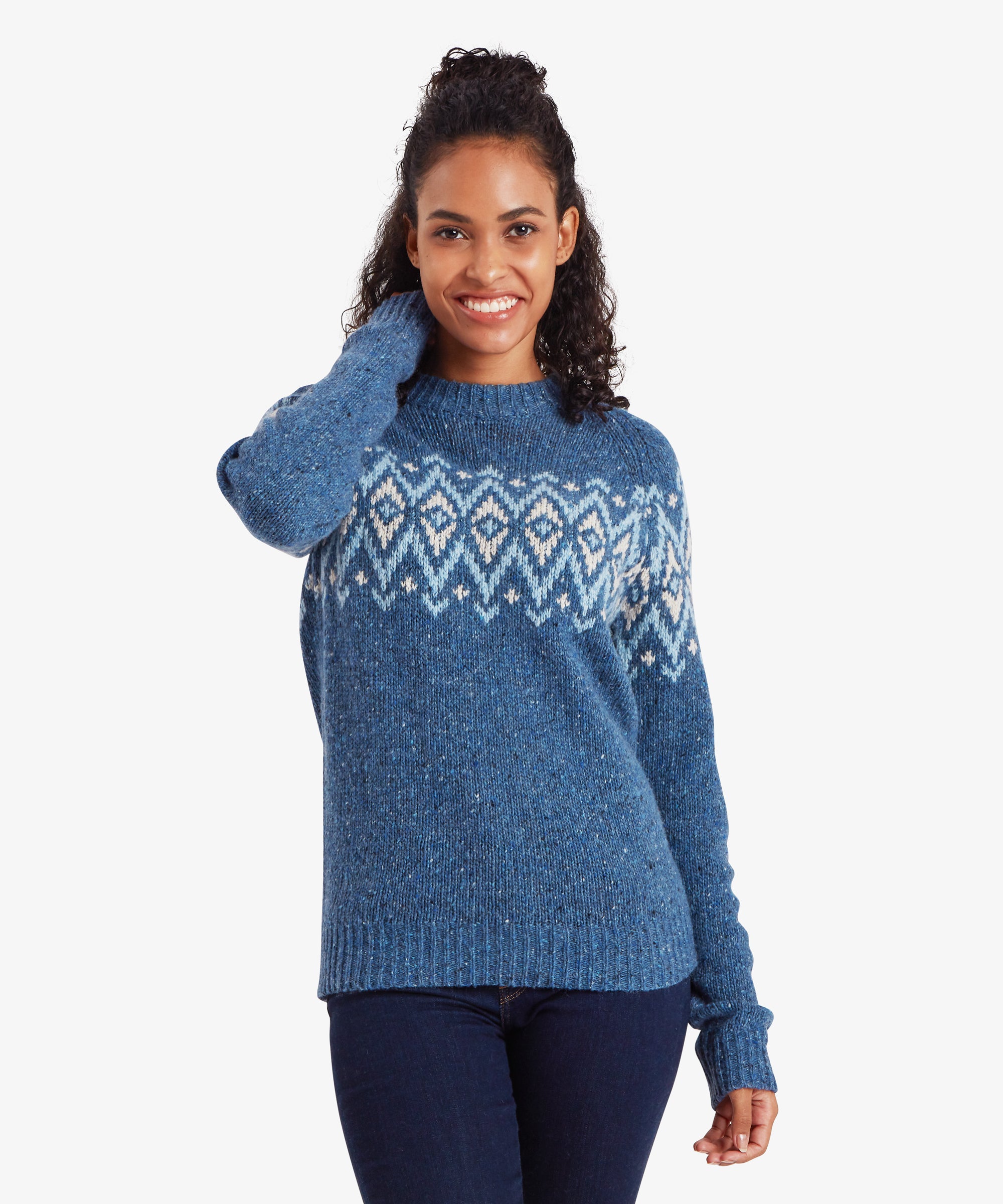Dumji Crew Sweater - Seaport