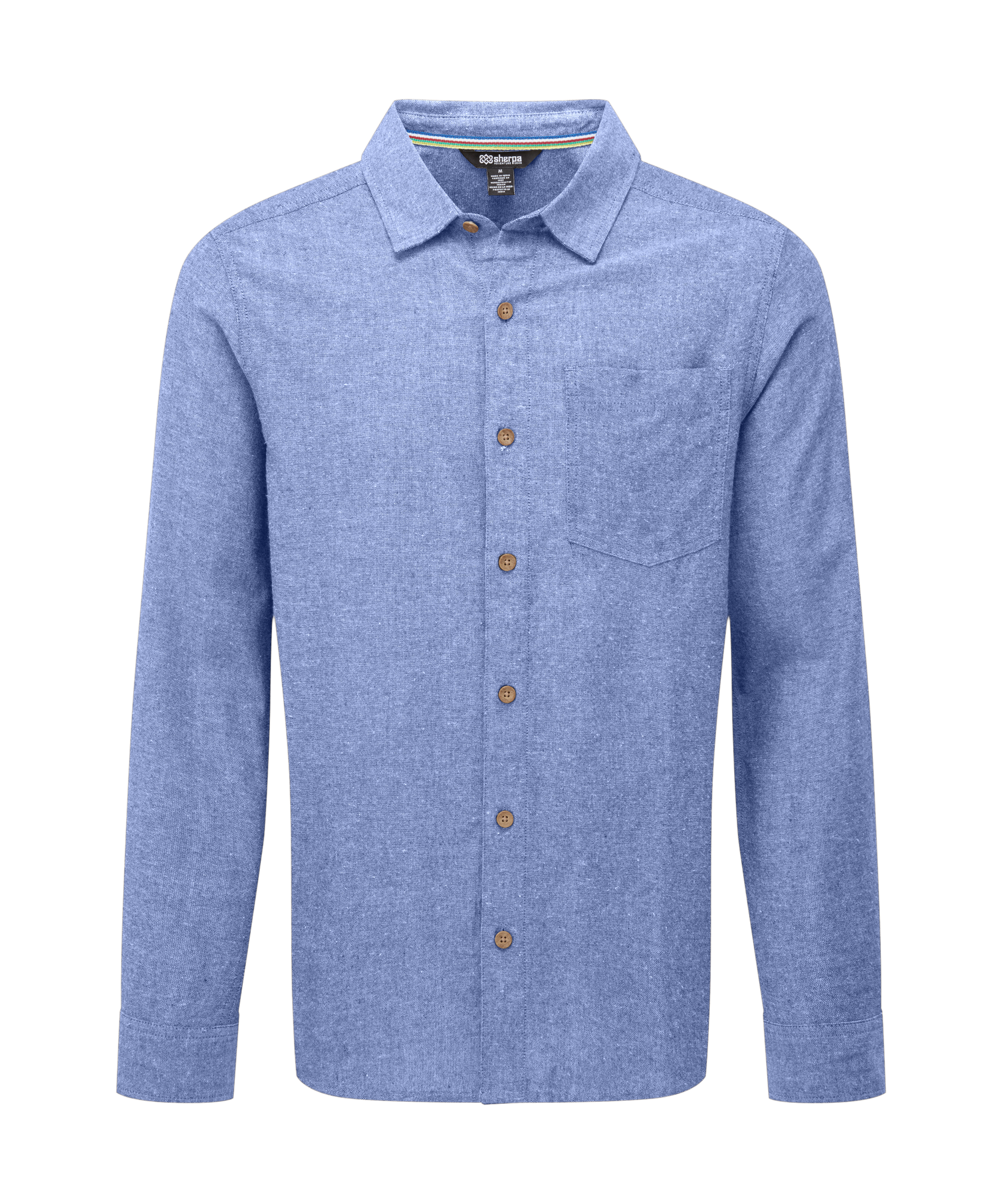 Daha Long Sleeve Shirt - Rathee Blue