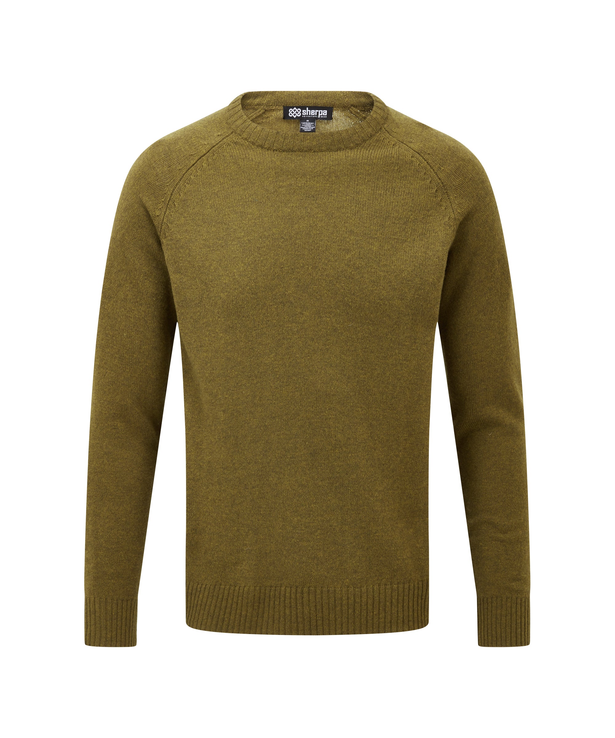 Men's Kangtega Crew Sweater Green | Sherpa Adventure Gear