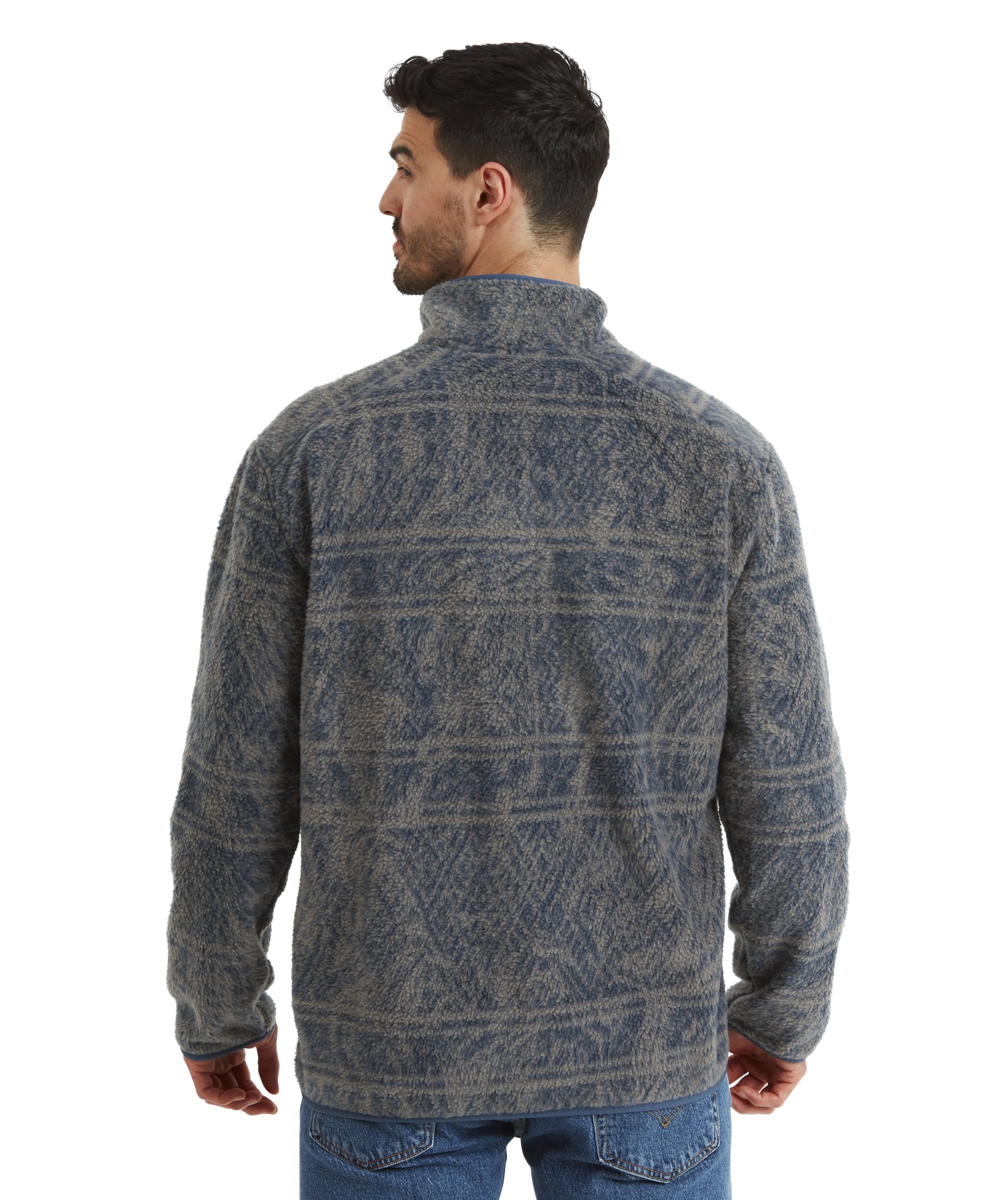 Uddesya Sherpa Fleece Jacket - Monsoon Topo