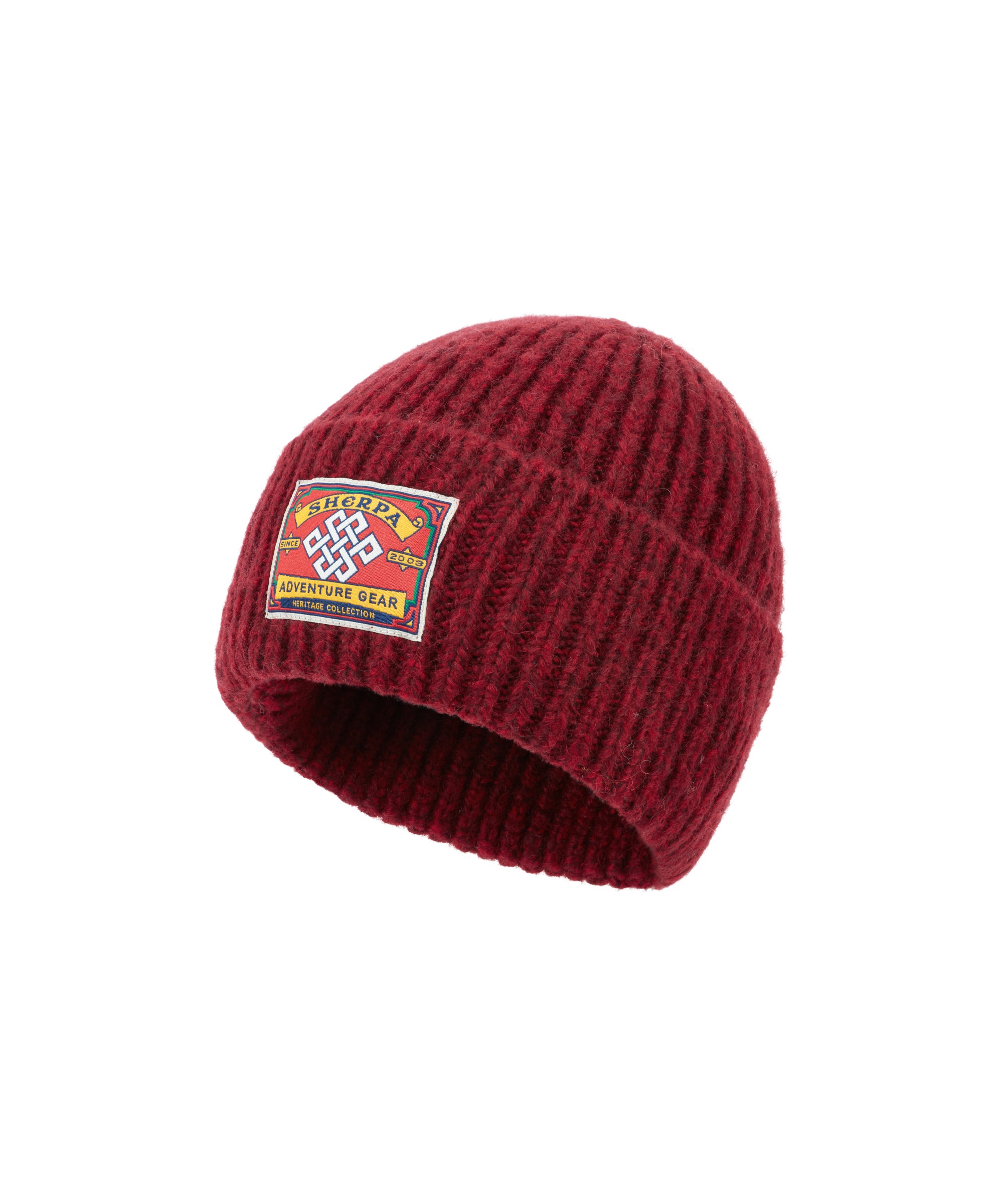 Unisex Tarcho Knit Beanie Red | Sherpa Adventure Gear