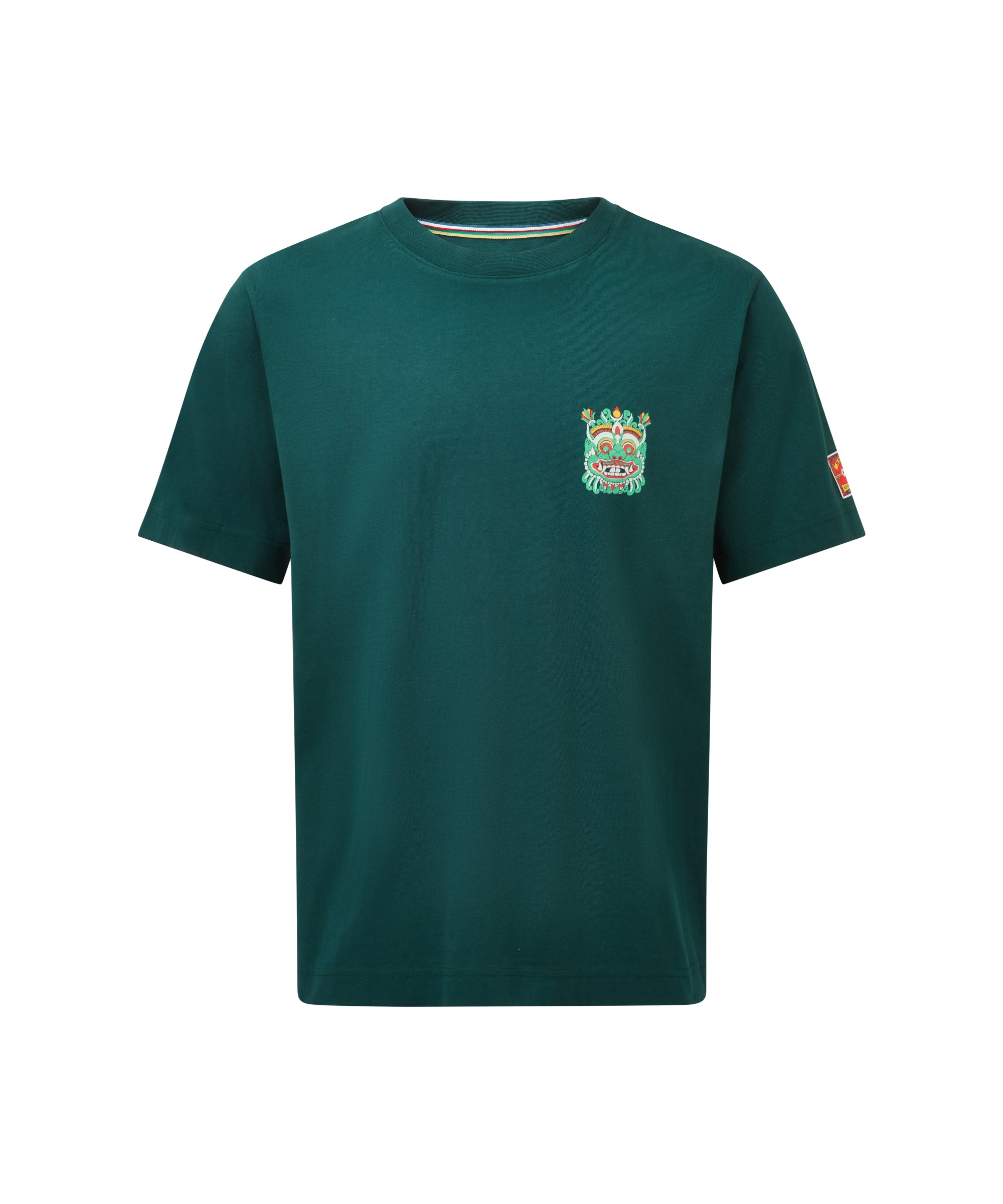 Unisex Tarcho Mask T-Shirt  - Dark Green