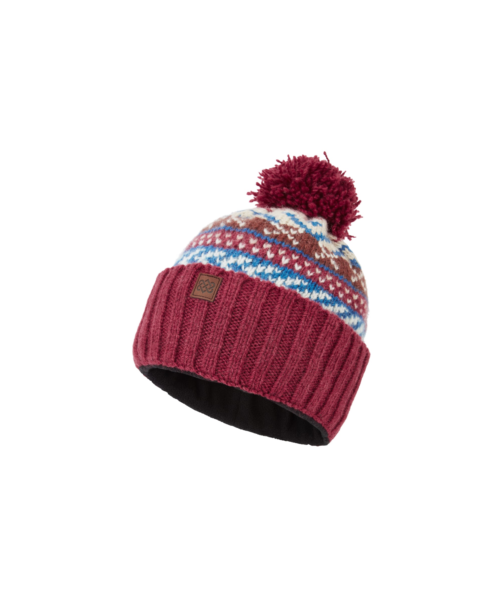 Unisex Vastu Wool Hat Tibetan/Red | Sherpa Adventure Gear