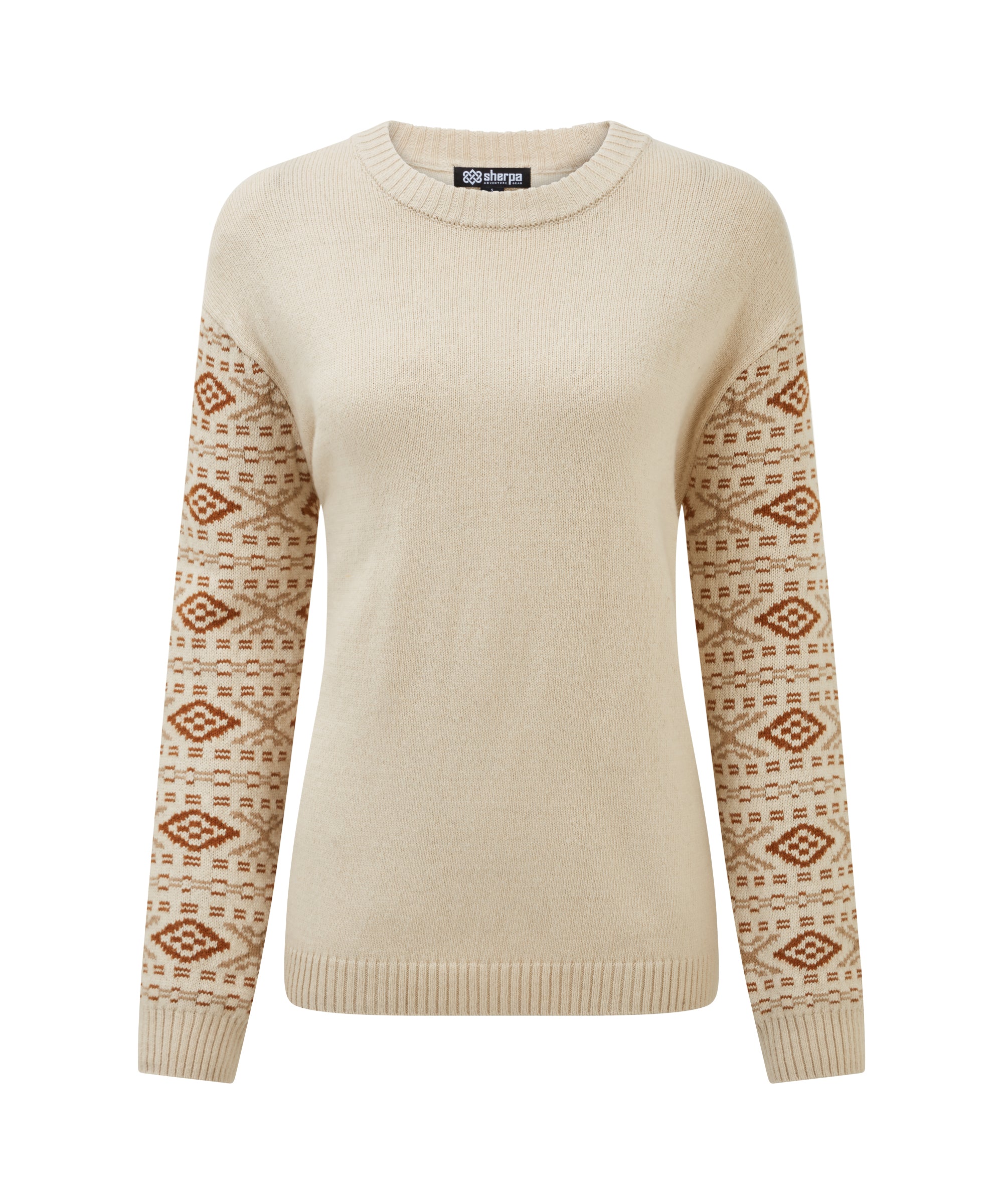 Dorje Crew Neck Sweater - Ecru