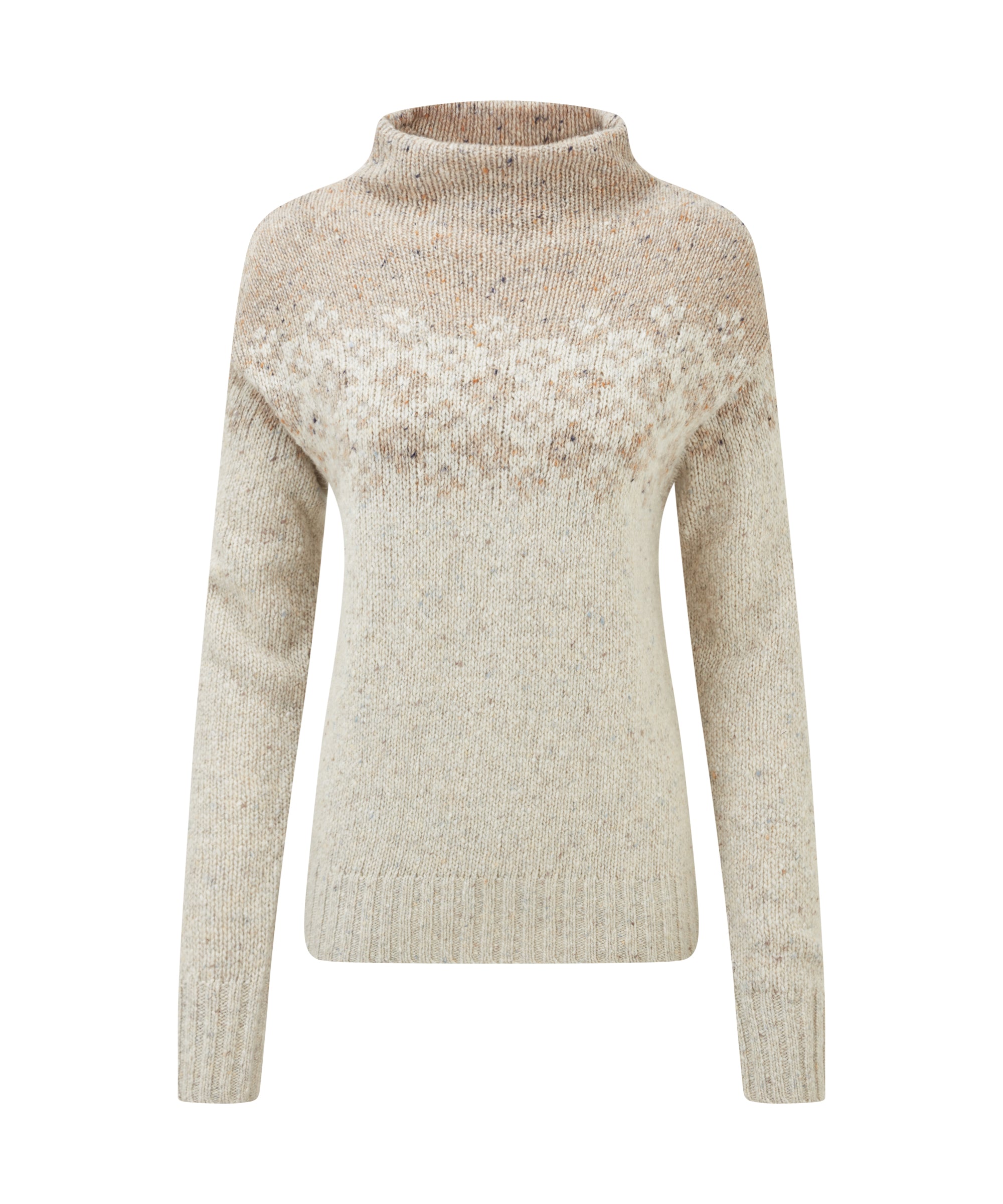 Women's Mandari Mock Neck Sweater Cream | Sherpa Adventure Gear
