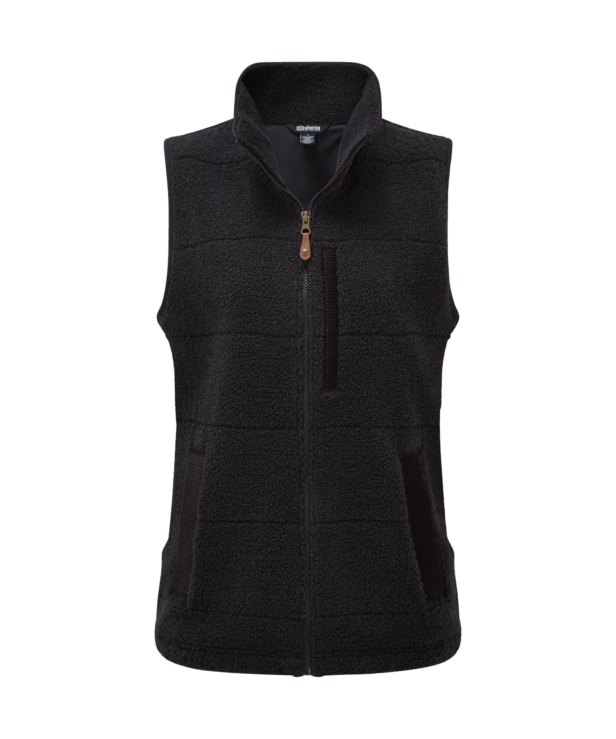 Rangeli Fleece Vest - Black