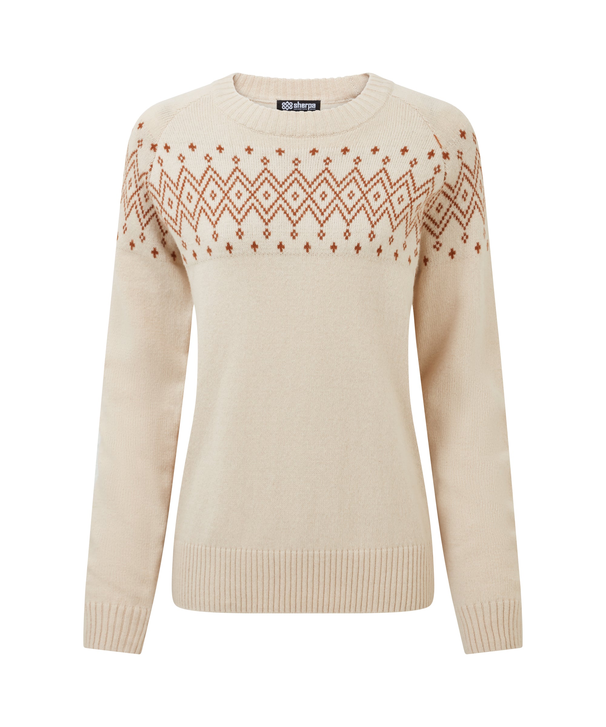 Yeshe Crew Neck Sweater - Ecru