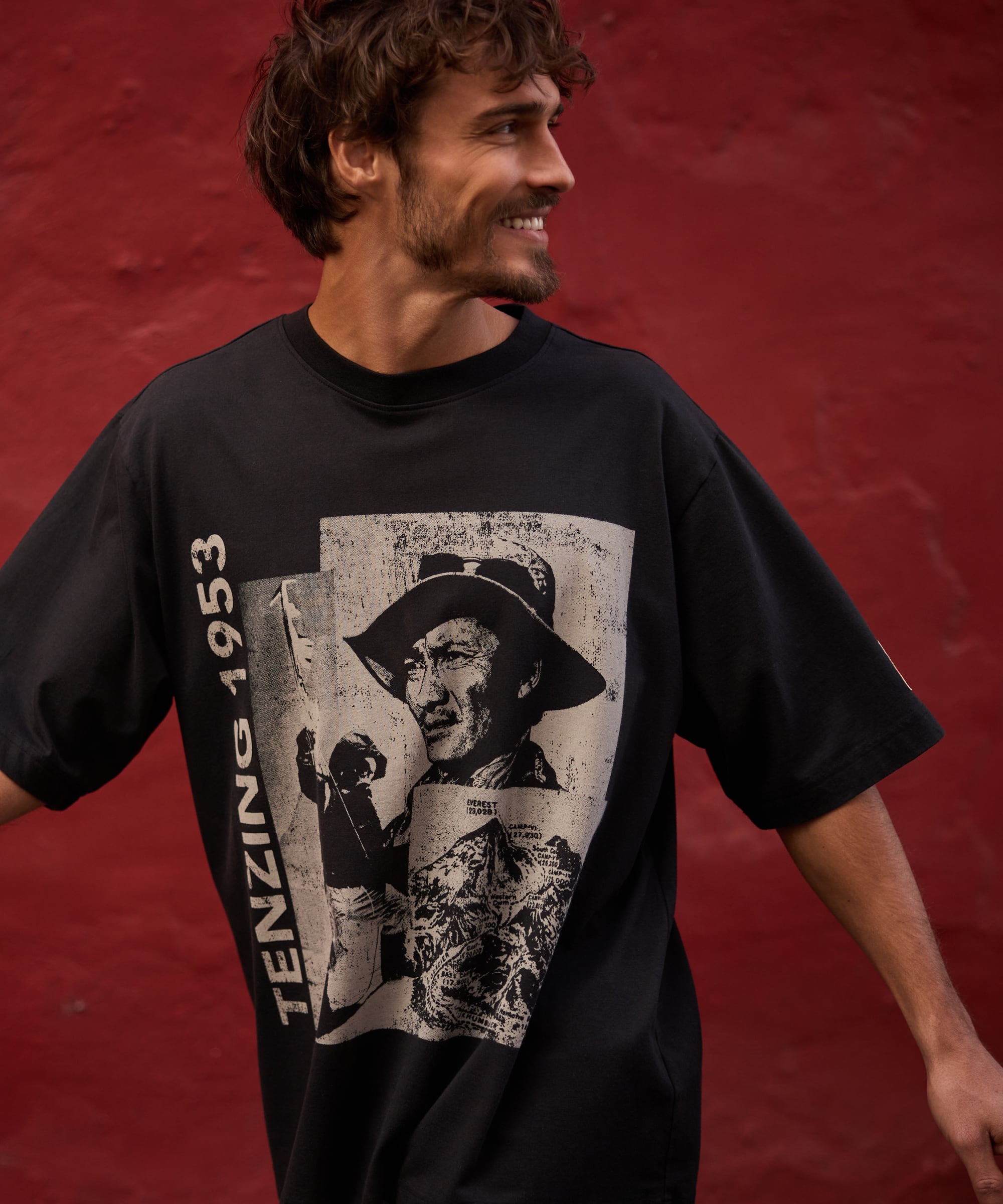 Men's Tenzing T-Shirt Black | Sherpa Adventure Gear