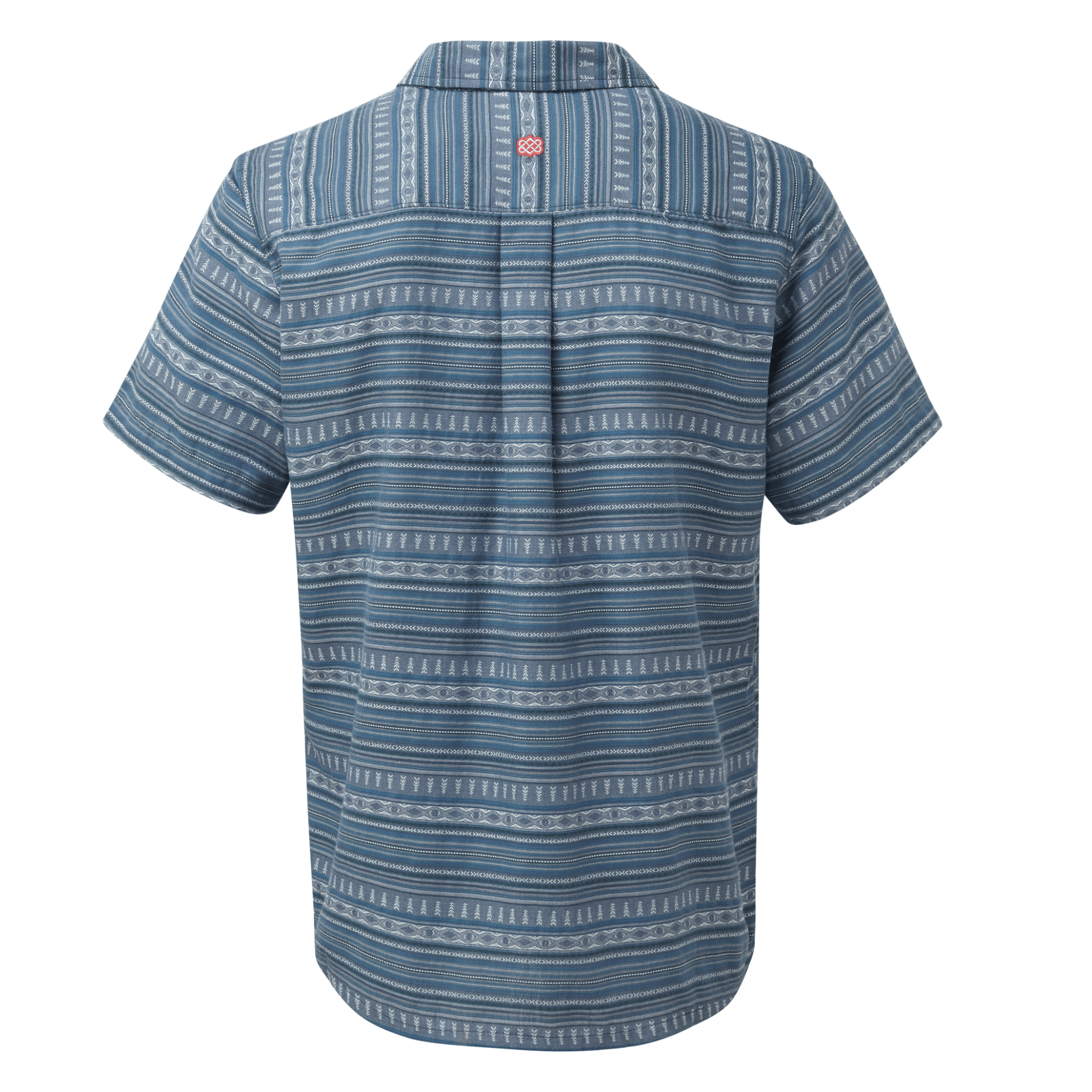 Sherpa Adventure Gear Bhaku Shirt in Blue from the back