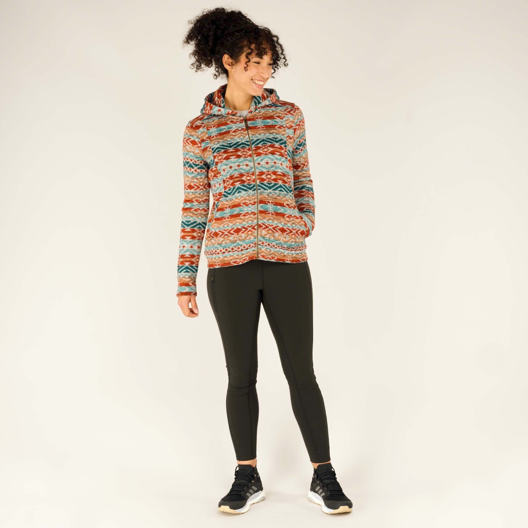 も15920 Womens Bhutan Full Zip Hoodie | Sherpa Adventure Gear