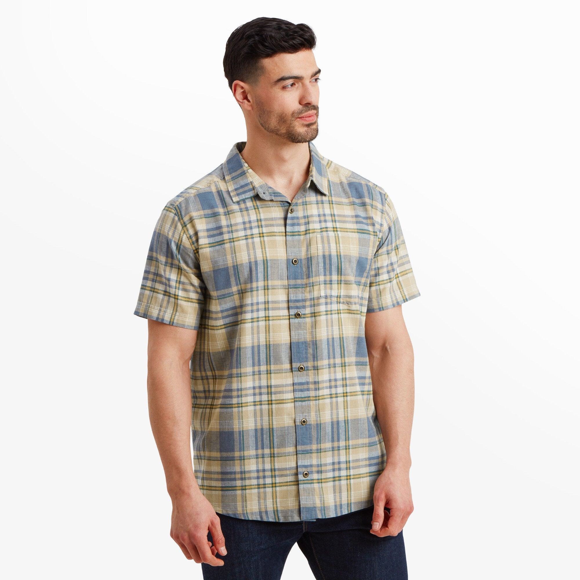 完売品WIND AND SEA Plaid pattern S/S shirt Plaid pattern S/S shirt – WIND AND SEA