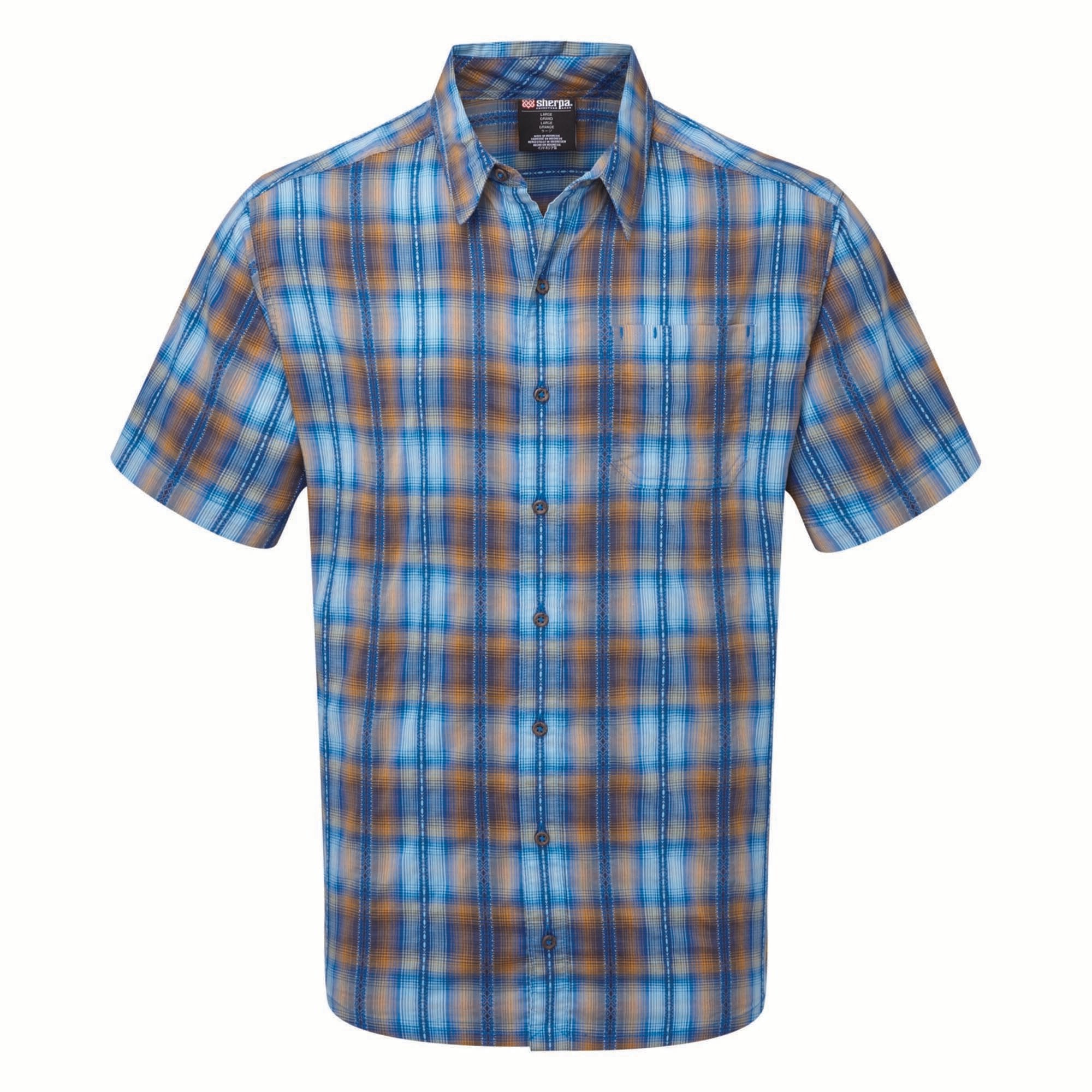 Maloja Chemise Manches Courtes Homme - ElbertM. Adventure - gravel 8959 Maloja Chemise Manches Courtes Homme - ElbertM. Adventure - gravel 8959