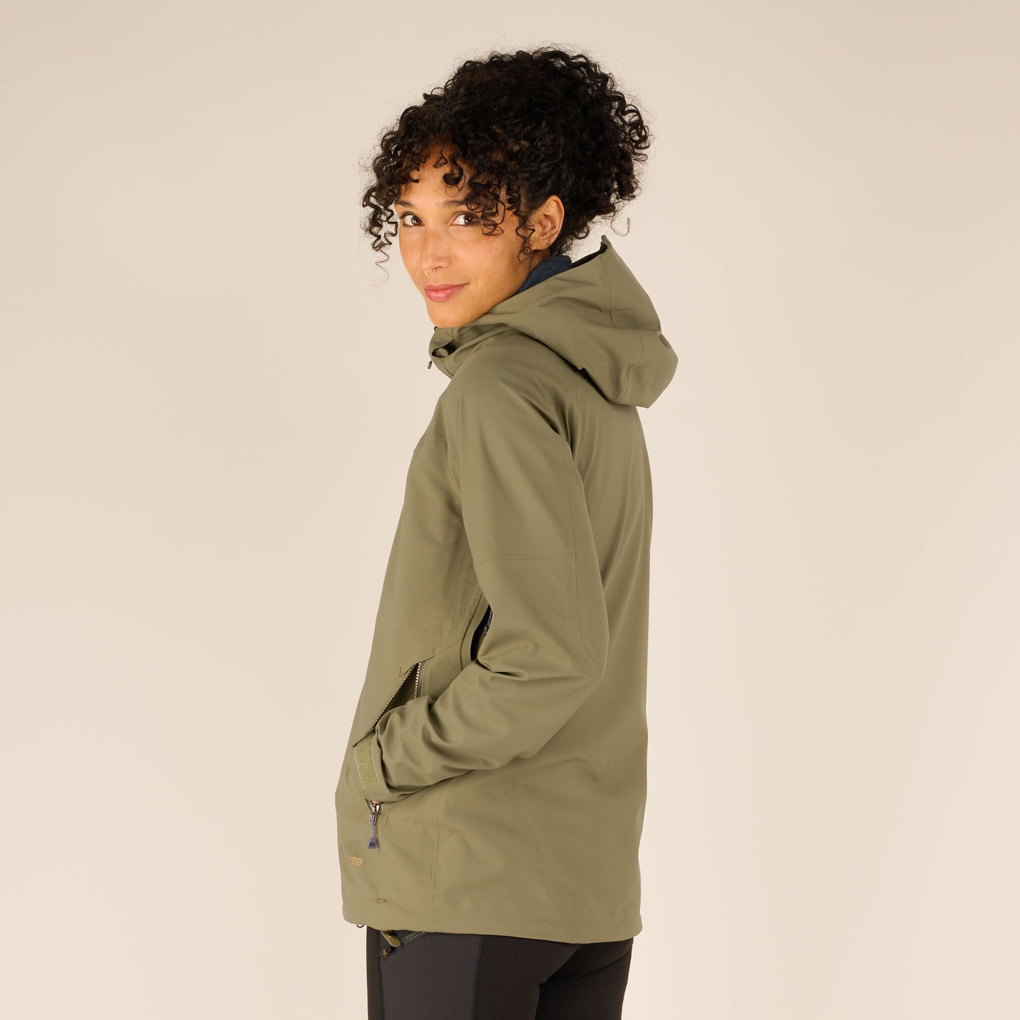 Womens Makalu Eco Jacket Green | Sherpa Adventure Gear