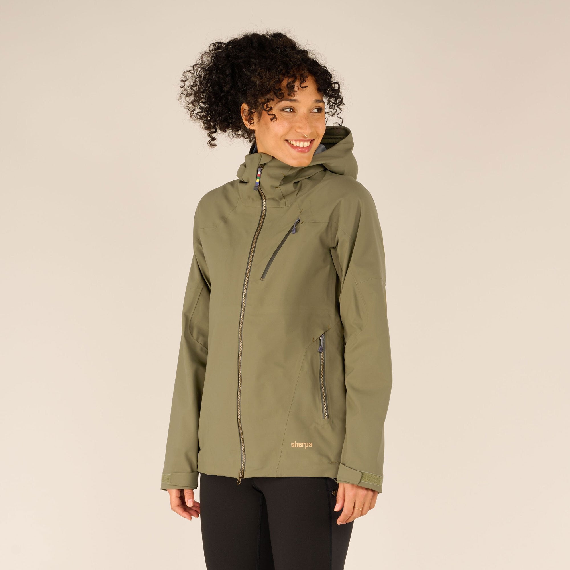 Womens Makalu Eco Jacket Green | Sherpa Adventure Gear