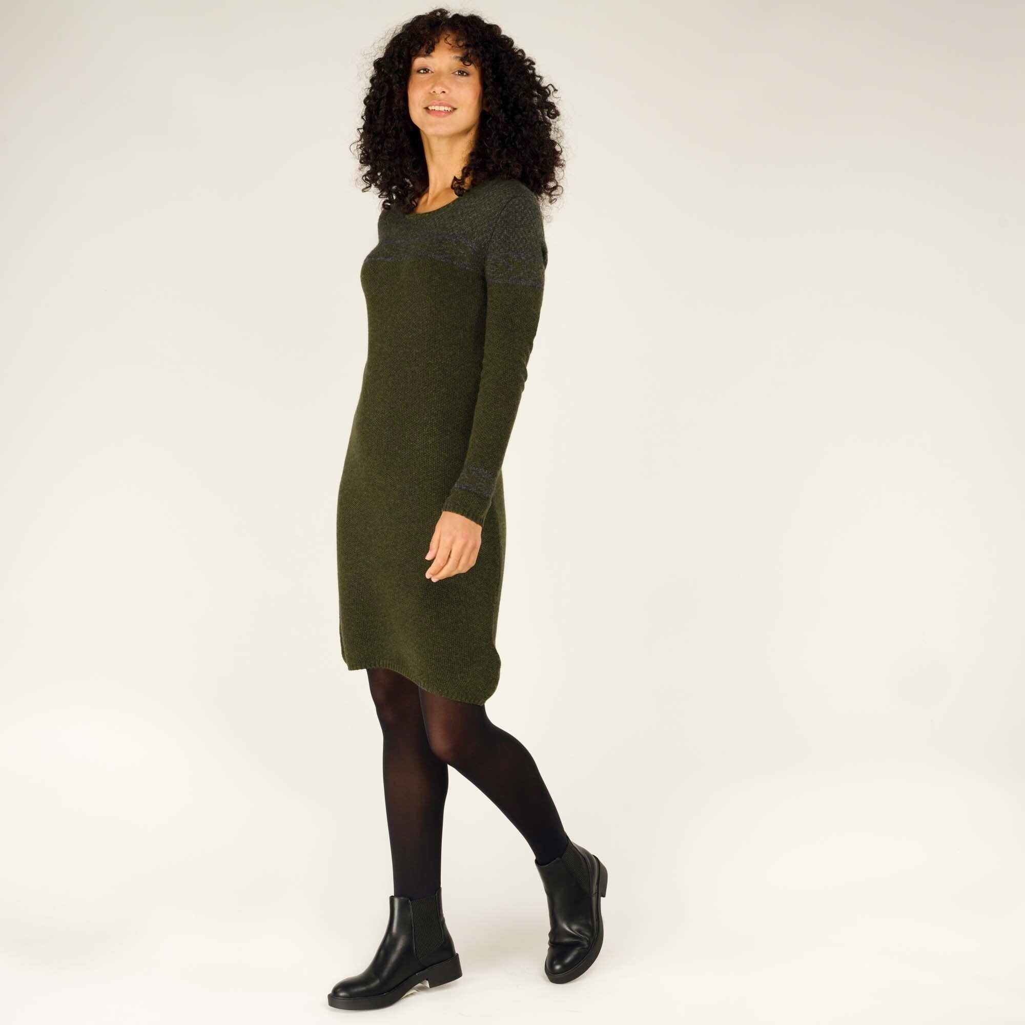 Blue Razz Lost Mary Vape Alesha Kelly Green Sweater Dress - DM Exclusive - Maternity Friendly Blue Razz Lost Mary Vape Alesha Kelly Green Sweater Dress - DM Exclusive - Maternity Friendly