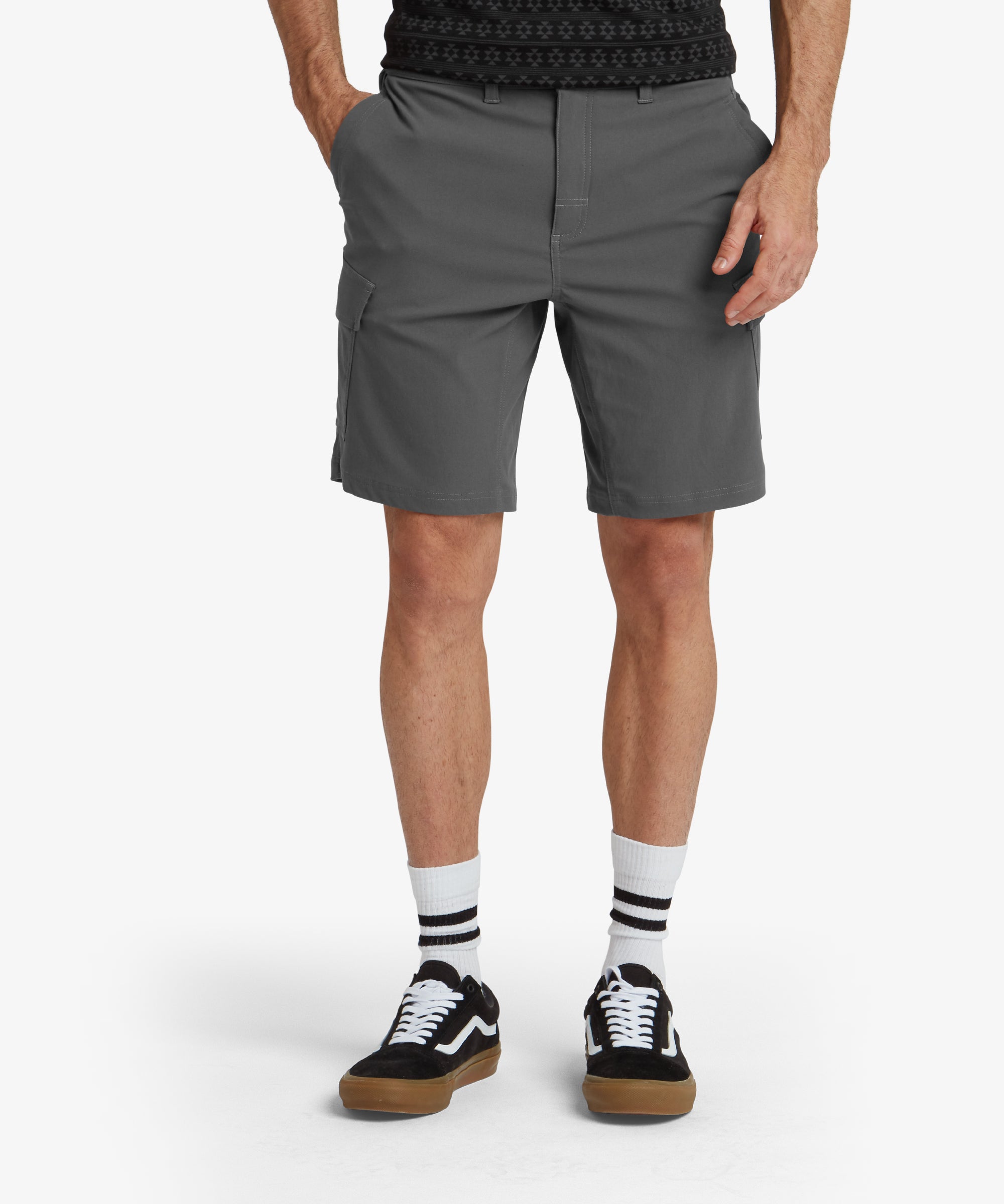 Mens Bara Cargo Shorts Grey | Sherpa Adventure Gear