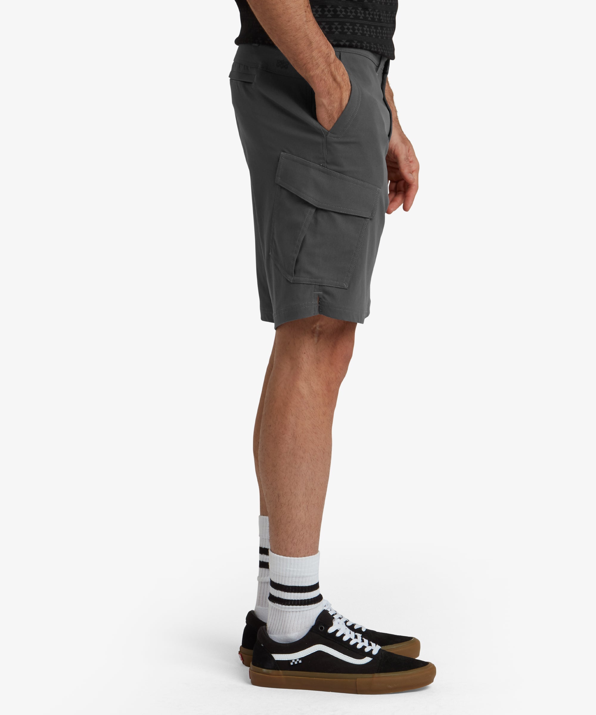 Mens Bara Cargo Shorts Grey | Sherpa Adventure Gear