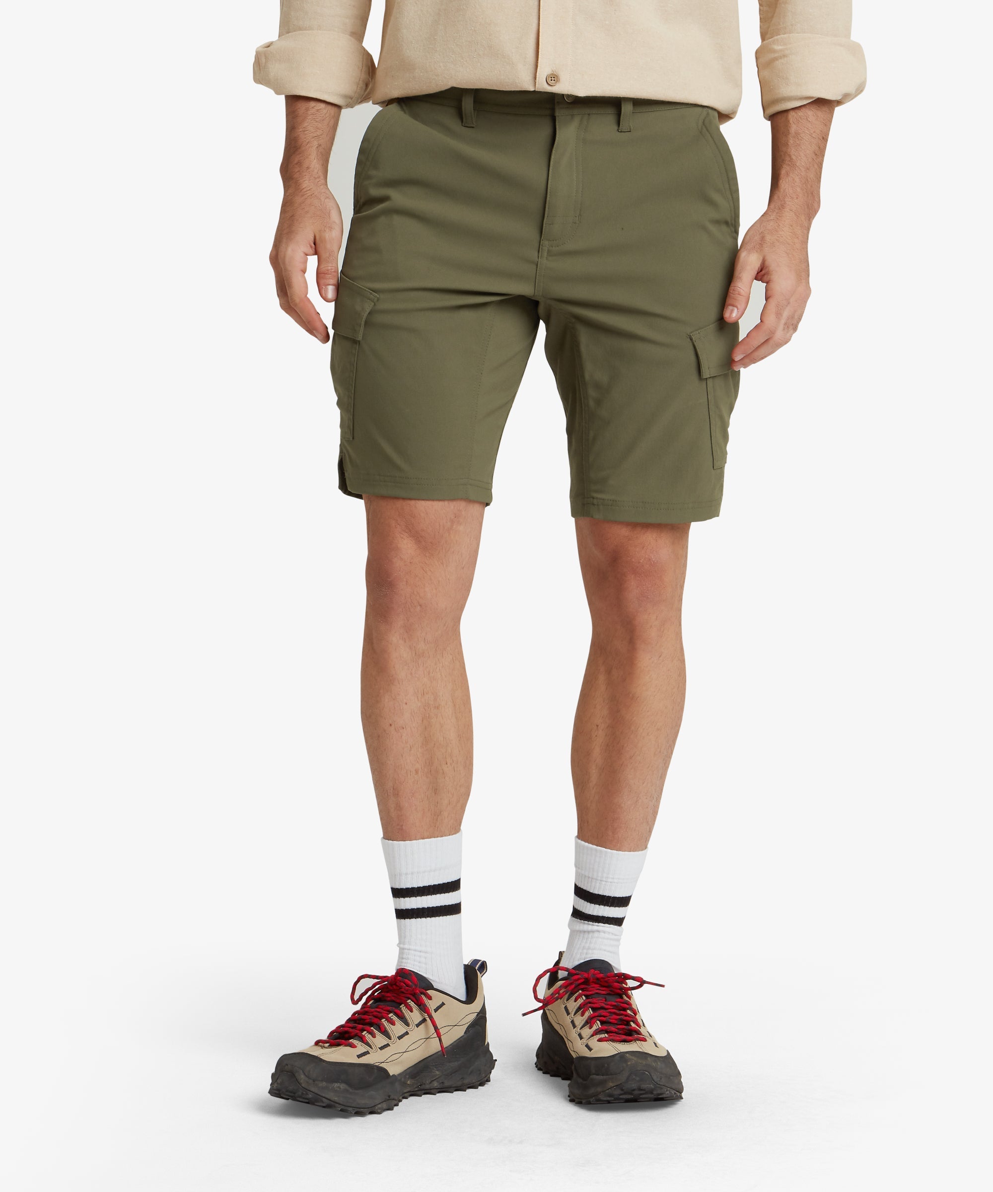 Mens Bara Cargo Shorts Green | Sherpa Adventure Gear