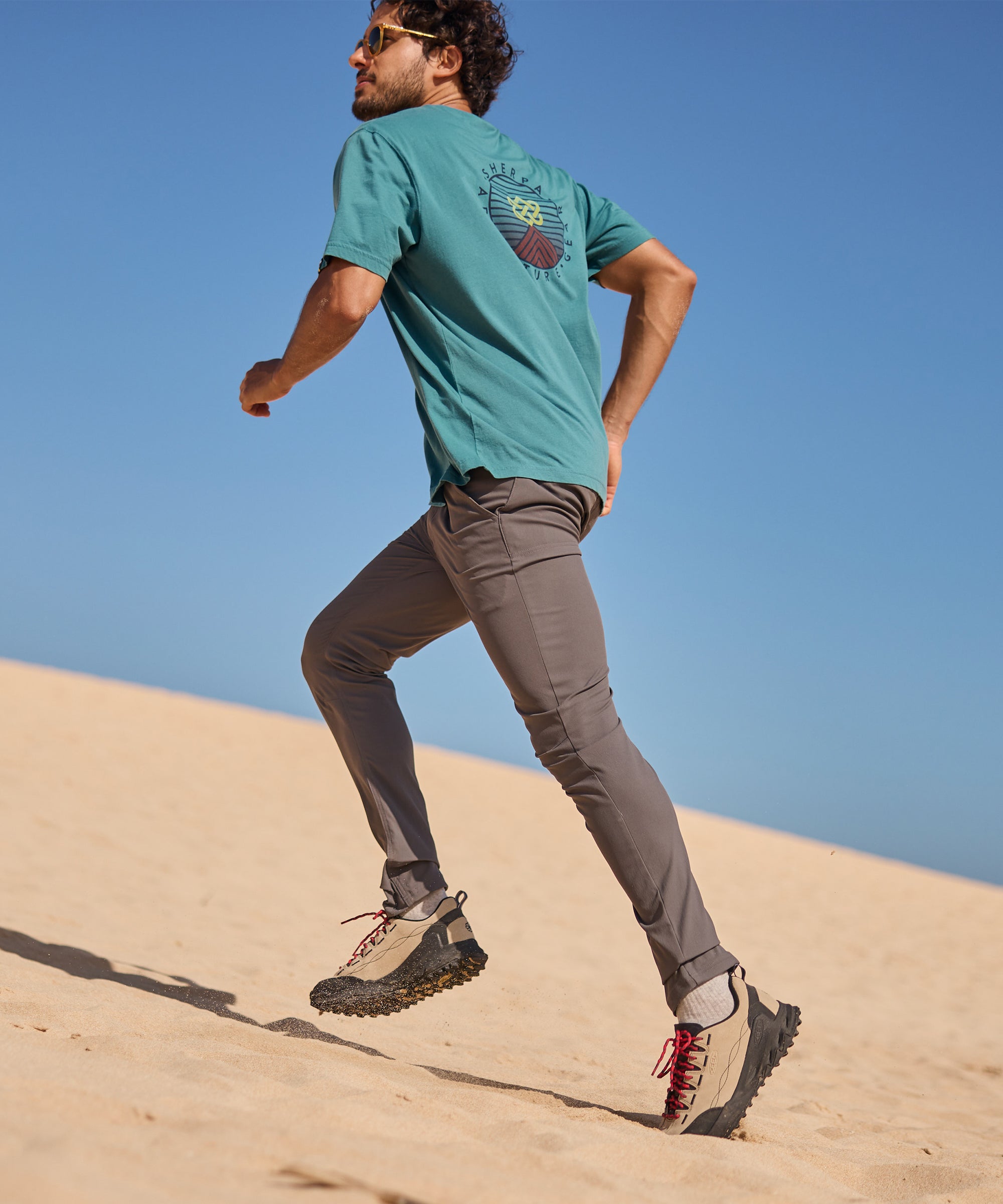 Men's Bara Trousers Grey Sherpa Adventure Gear