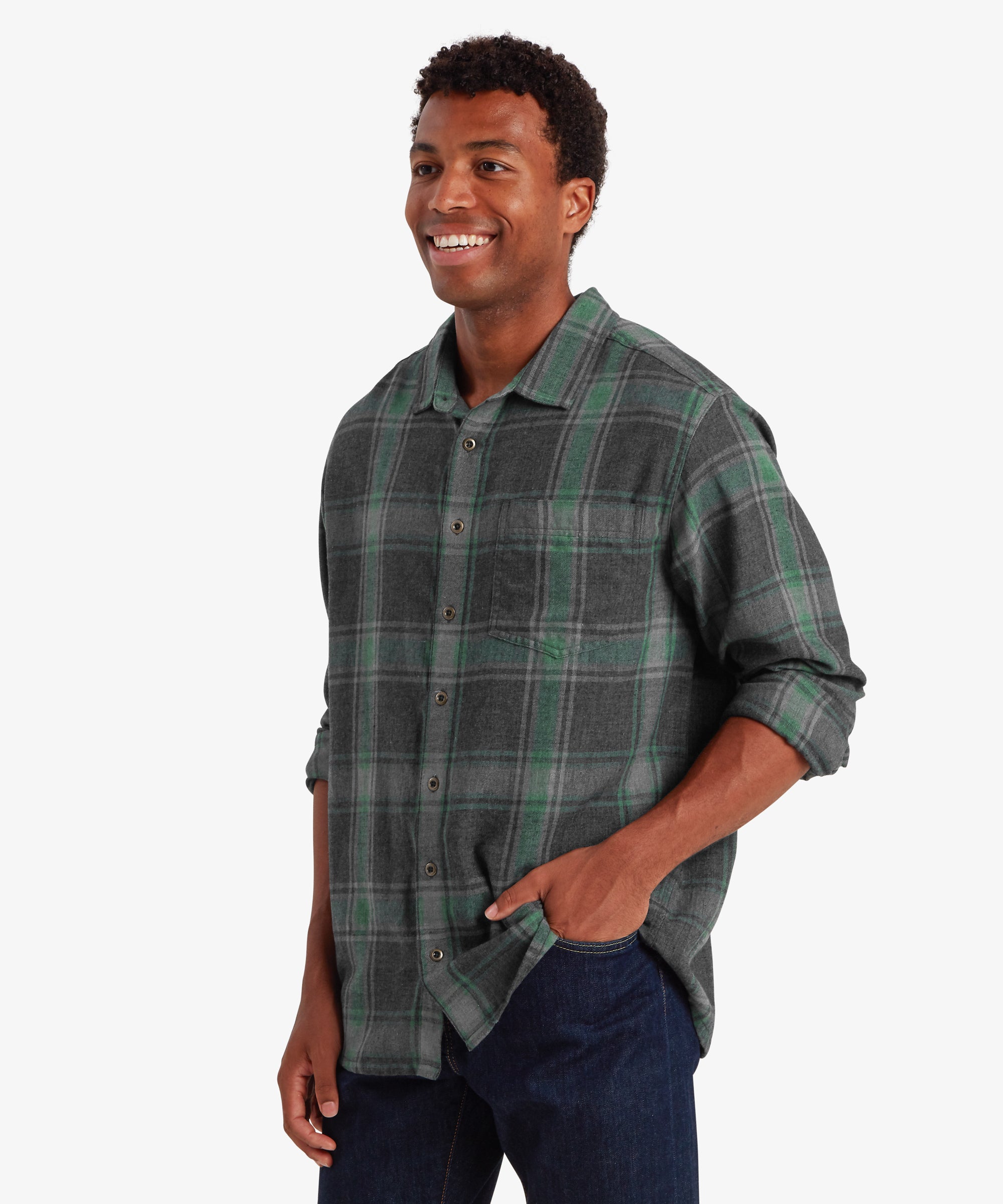 Batsa Long Sleeve Shirt - Black