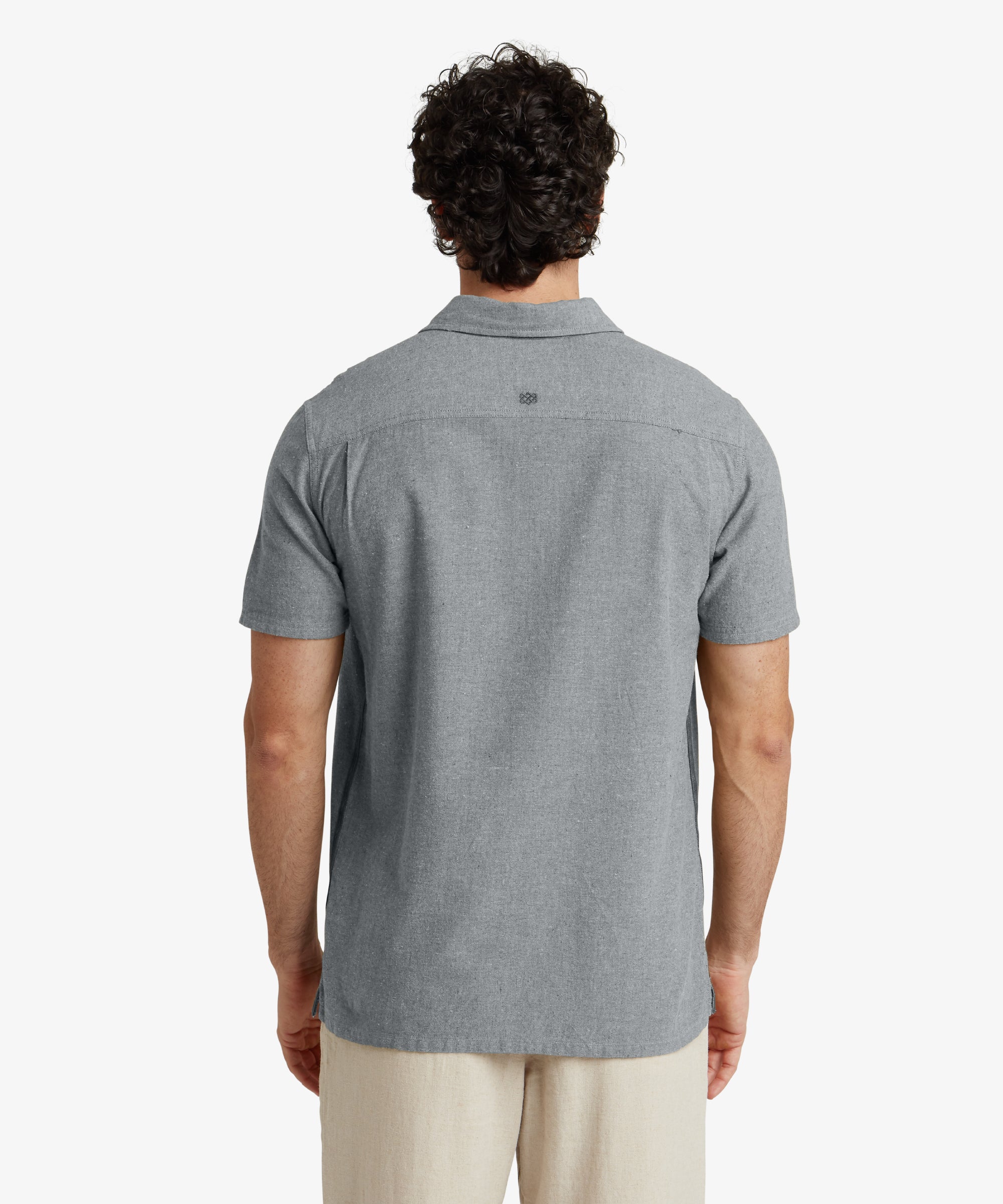 Men's Daha Short Sleeve Shirt Grey | Sherpa Adventure Gear