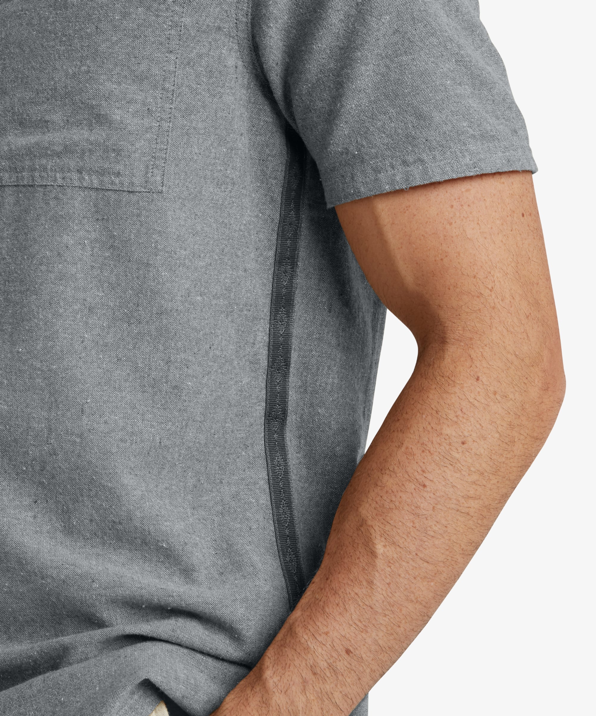 Men's Daha Short Sleeve Shirt Grey | Sherpa Adventure Gear
