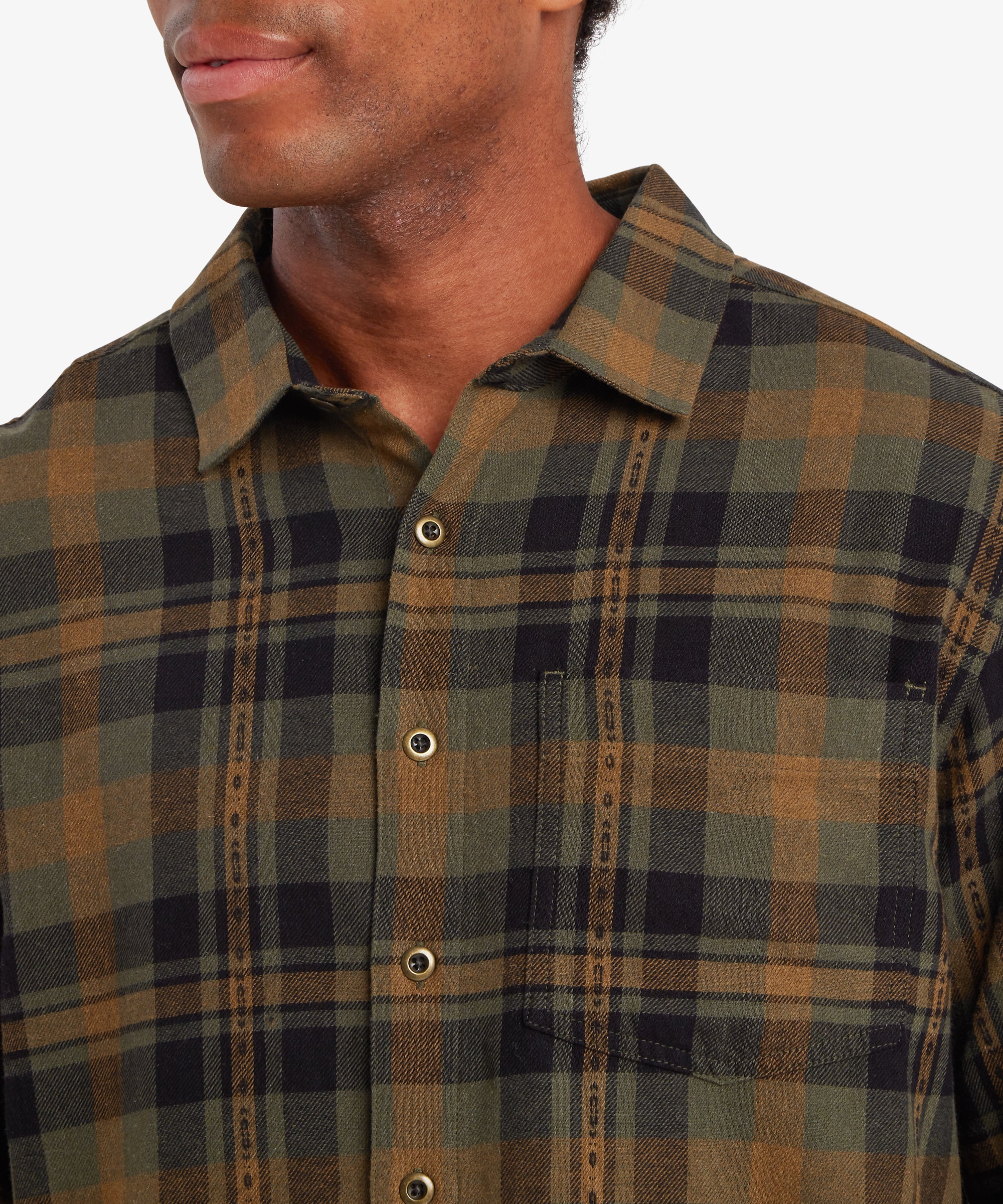 Dharan Langarmshirt – Evergreen