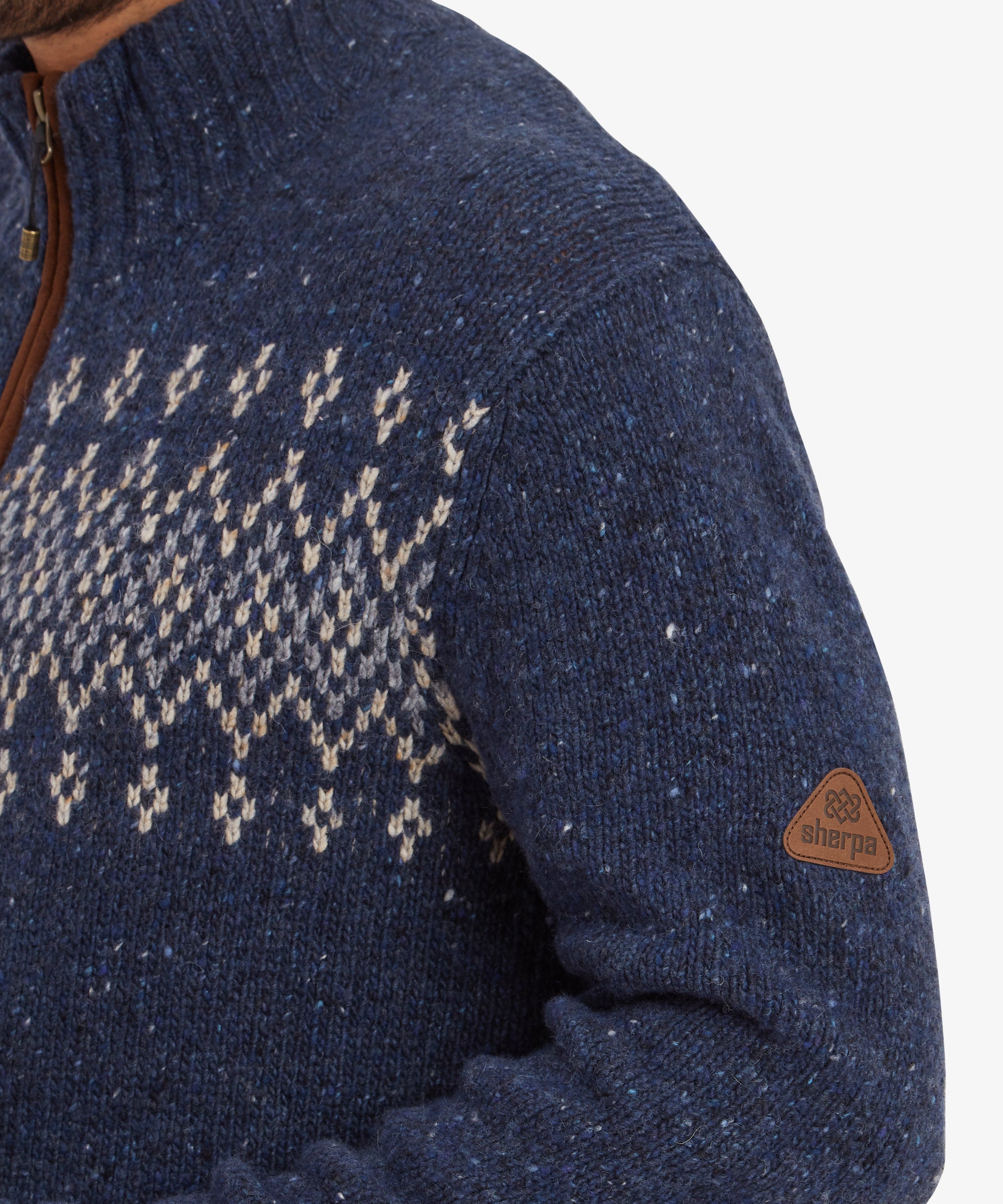 Men's Dumji Quarter Zip Blue | Sherpa Adventure Gear