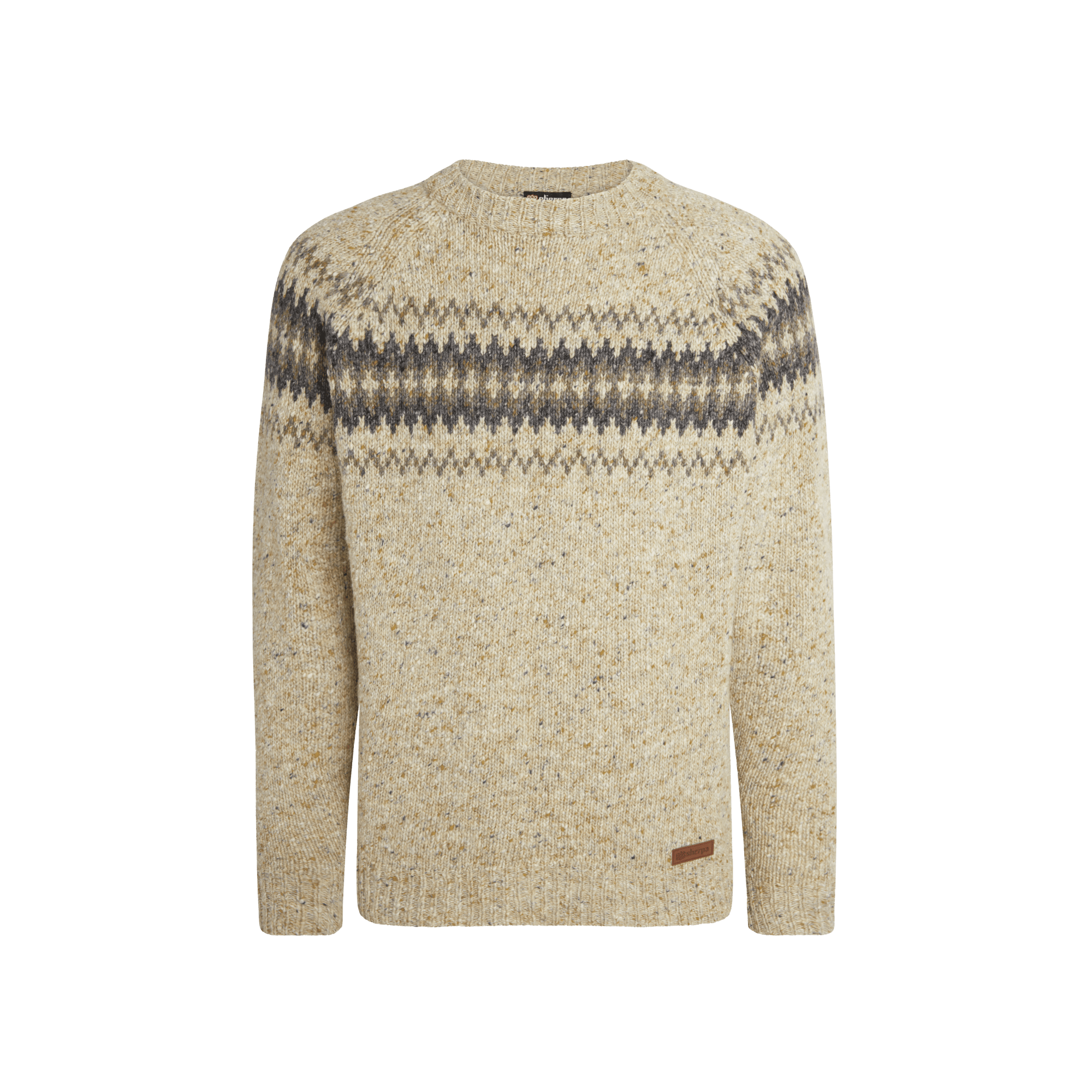 Mens Dumji Sweater Beige | Sherpa Adventure Gear