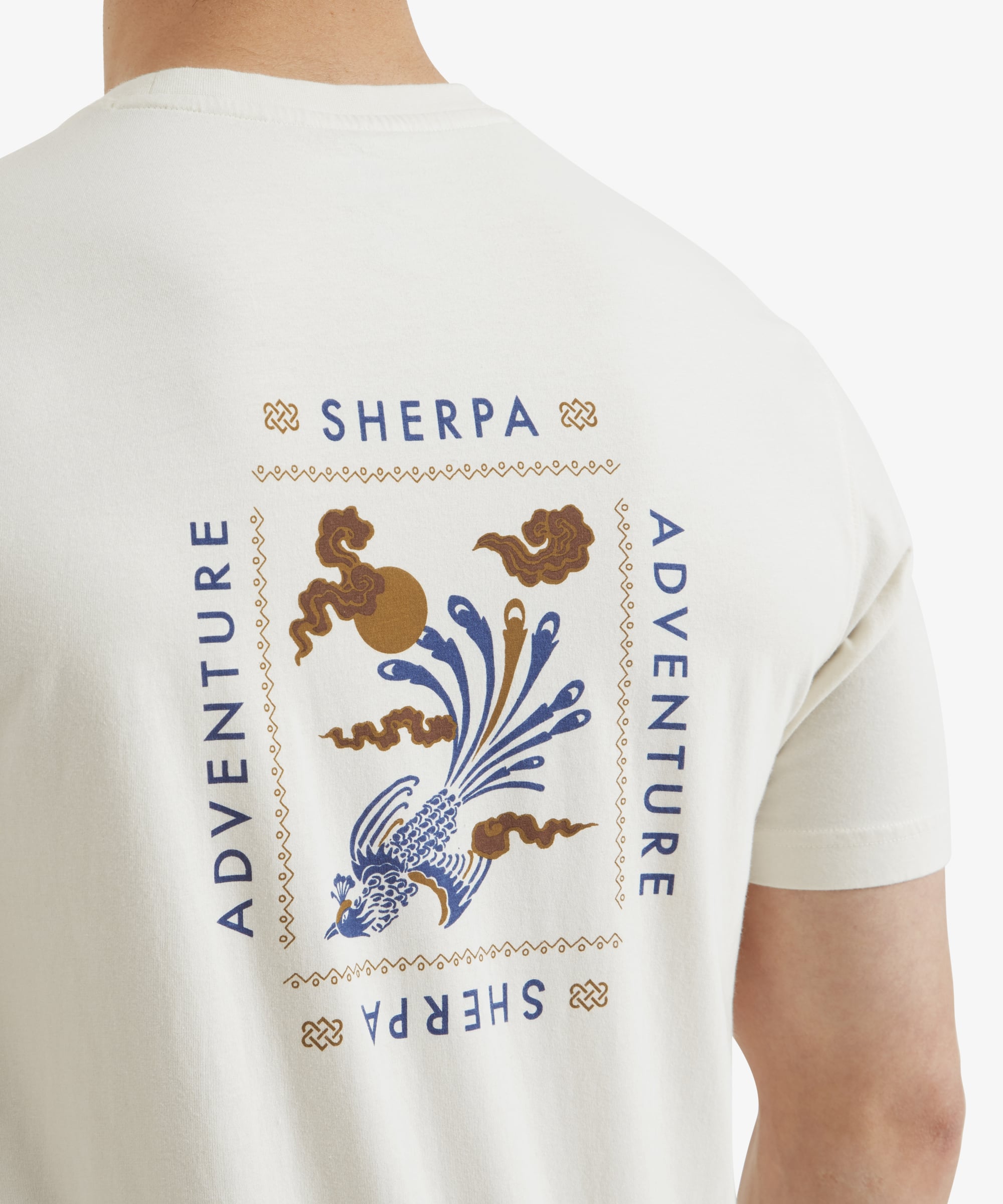 Mens Flight T-Shirt Cream Sherpa Adventure Gear - Main Image