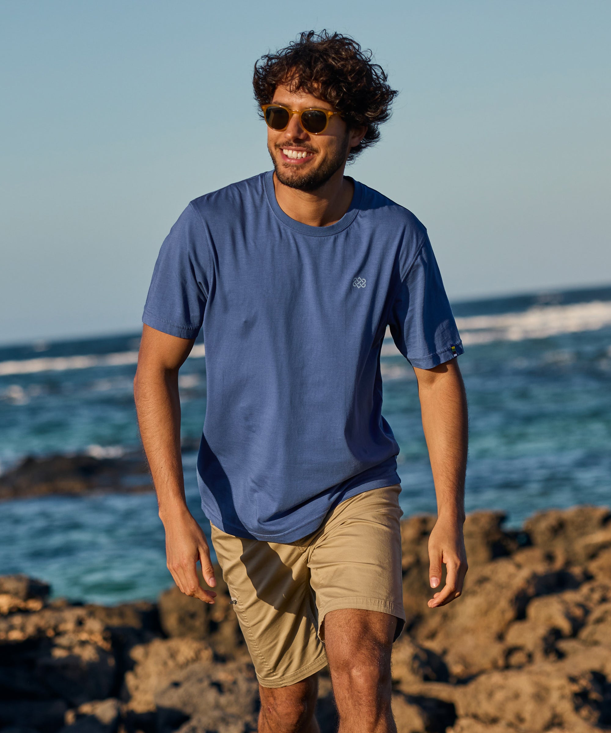 Flight T-Shirt - Seaport Blue