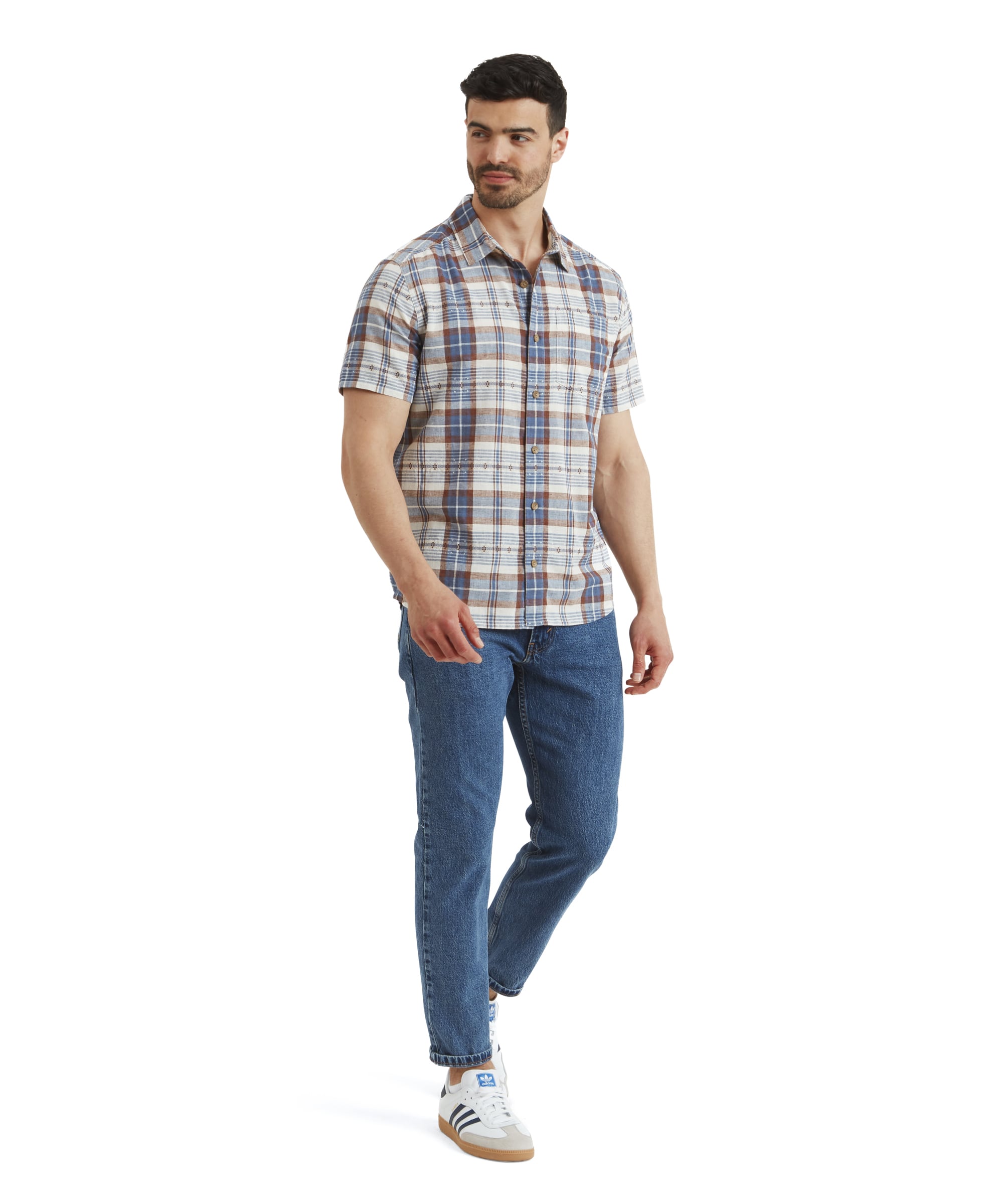 Men's Jampa Short Sleeve Shirt Blue | Sherpa Adventure Gear