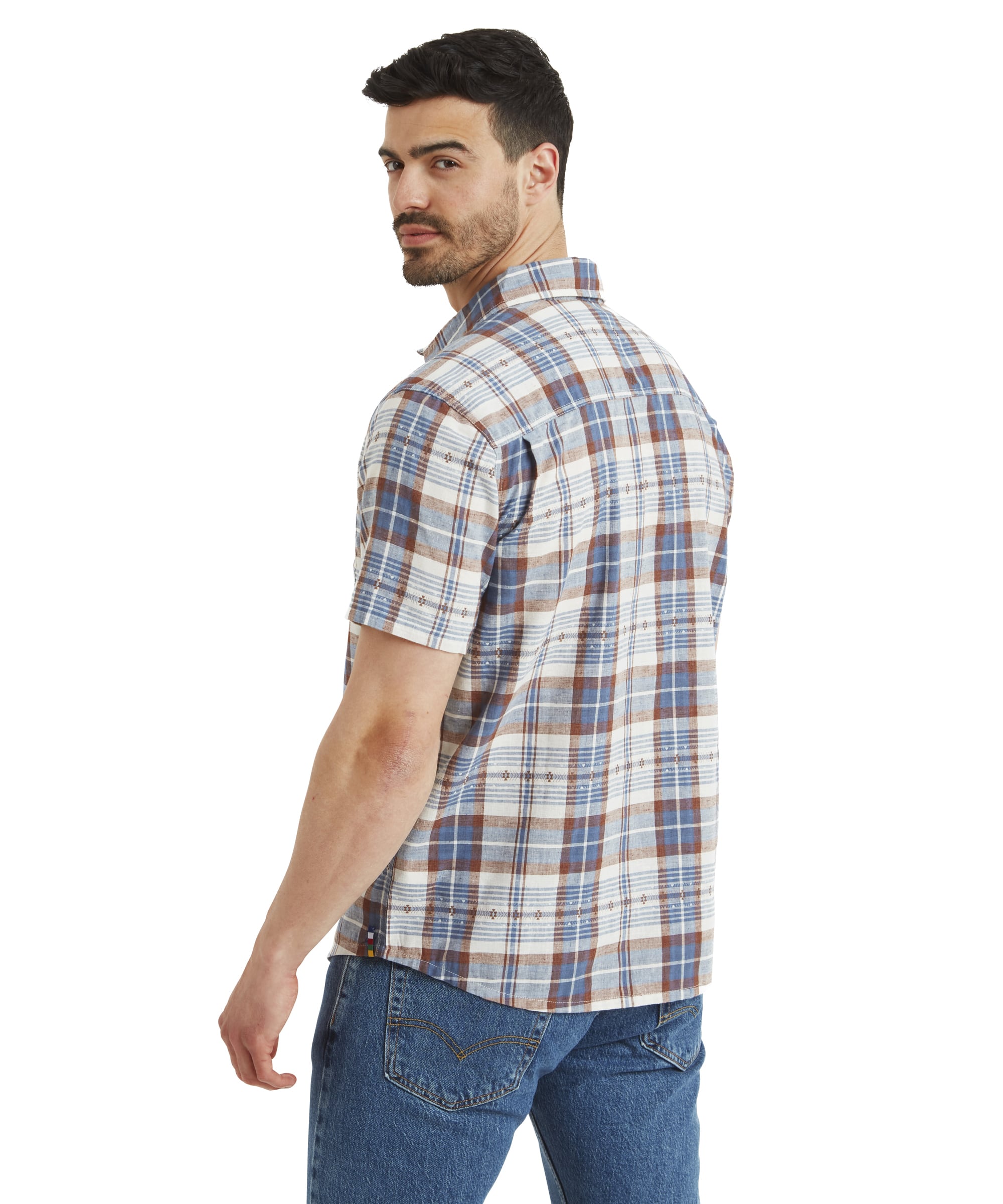 Men's Jampa Short Sleeve Shirt Blue | Sherpa Adventure Gear