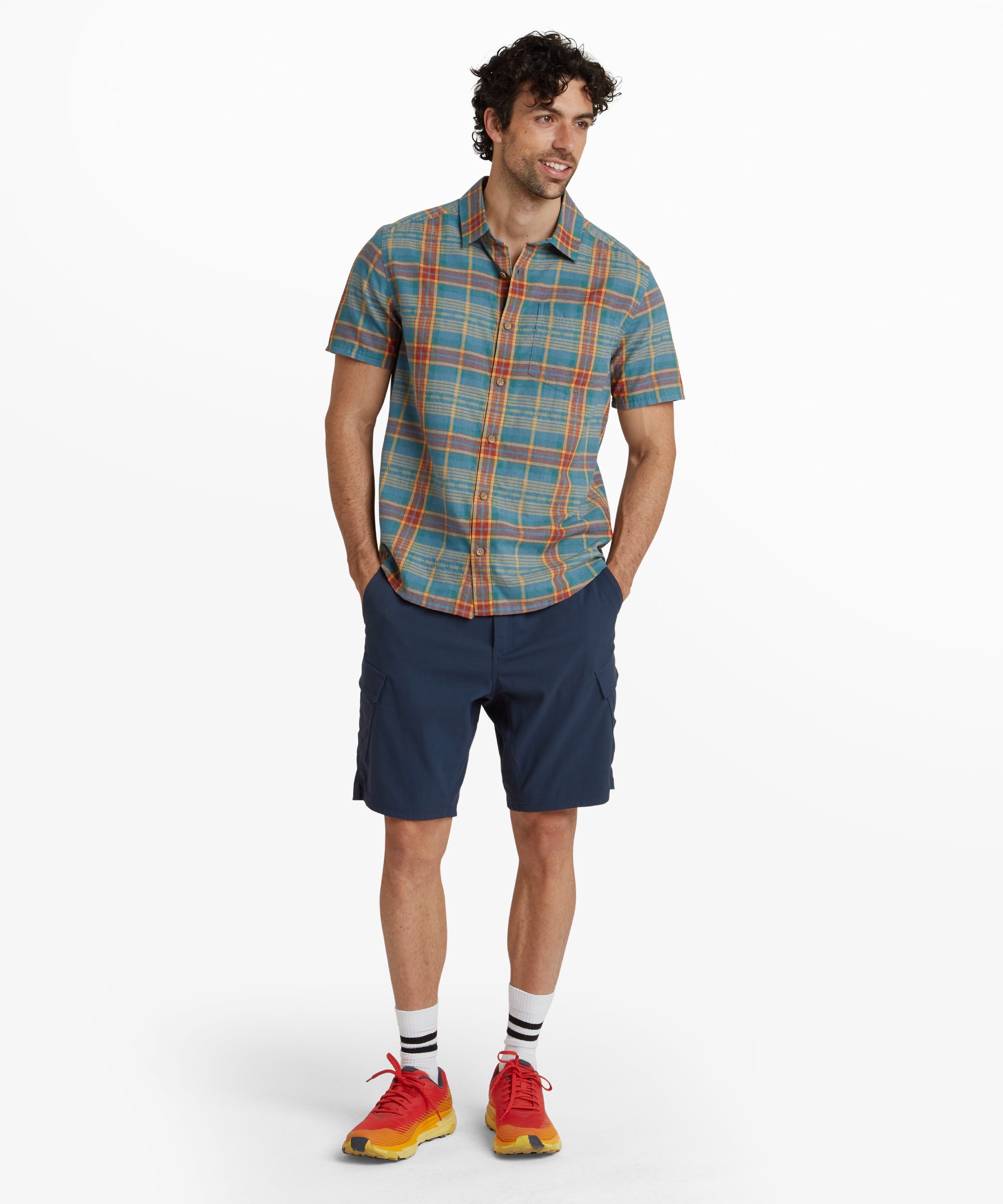 Men's Jampa Shortsleeve Shirt Red | Sherpa Adventure Gear