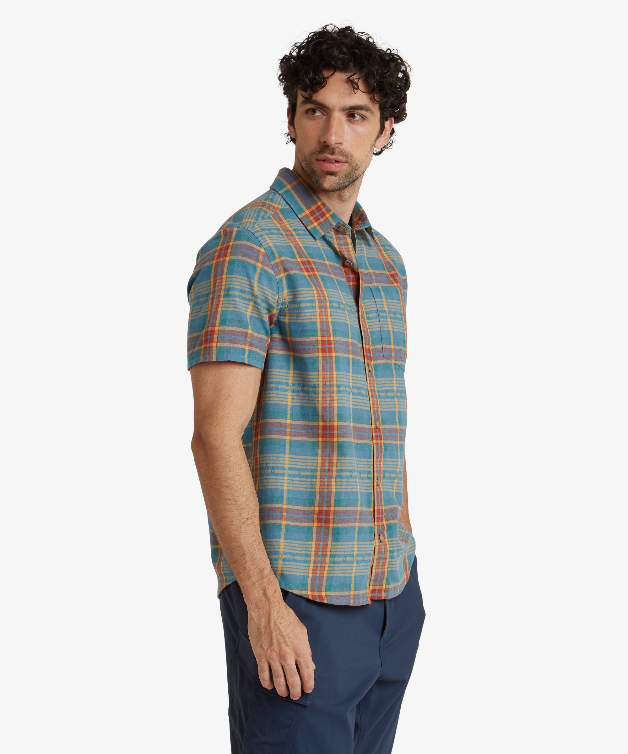 Men's Jampa Shortsleeve Shirt Red | Sherpa Adventure Gear