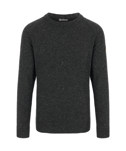 Men's Kangtega Crew Jumper Black | Sherpa Adventure Gear