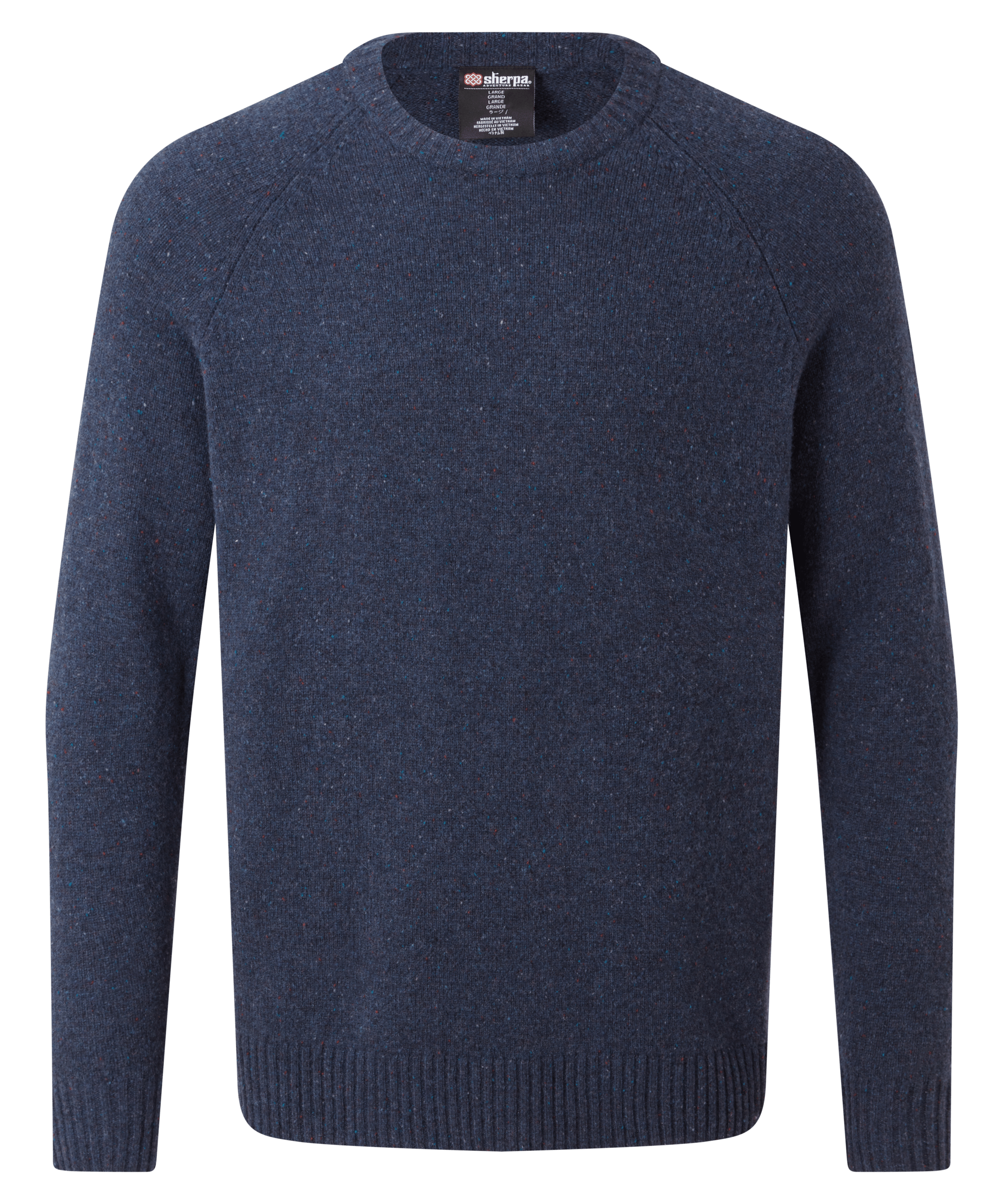 Mens Kangtega Crew Sweater Blue | Sherpa Adventure Gear