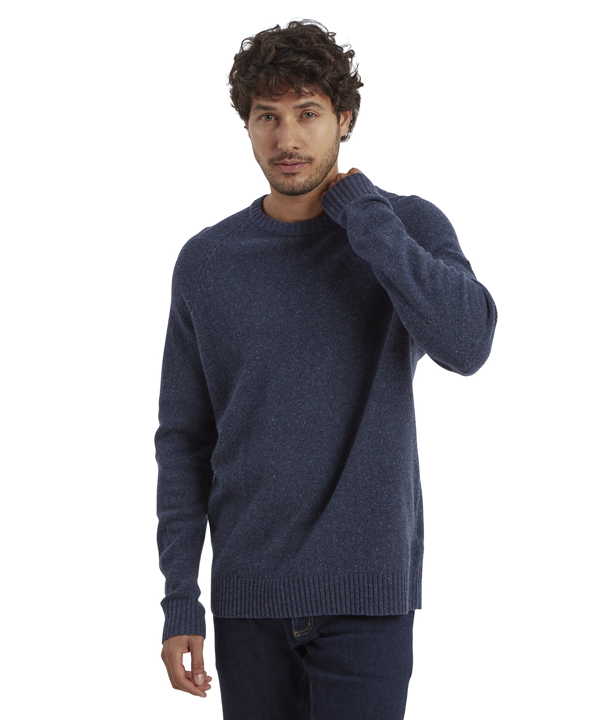 Kangtega Crew Sweater - Rathee Blue