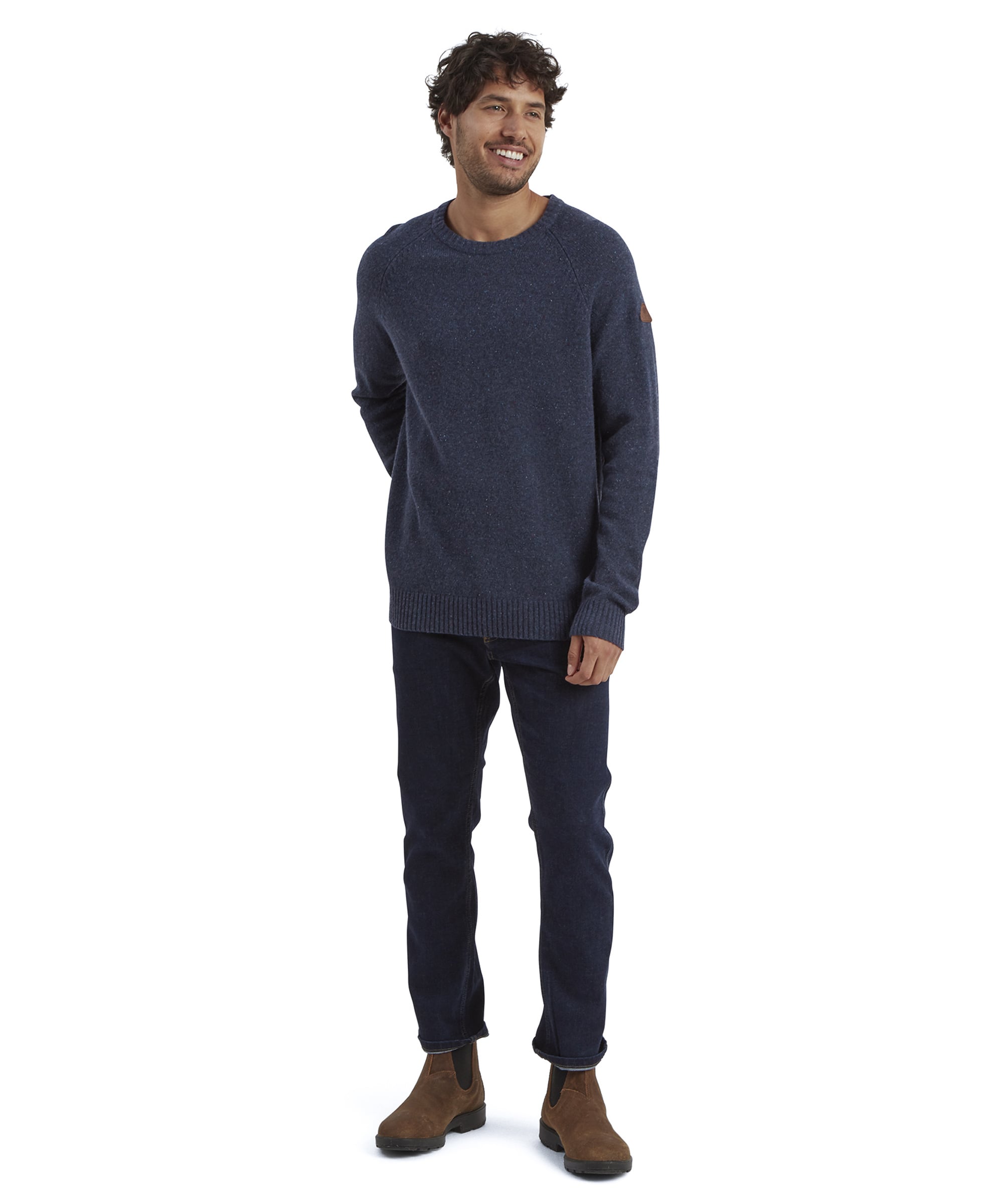 Kangtega Crew Sweater - Rathee Blue