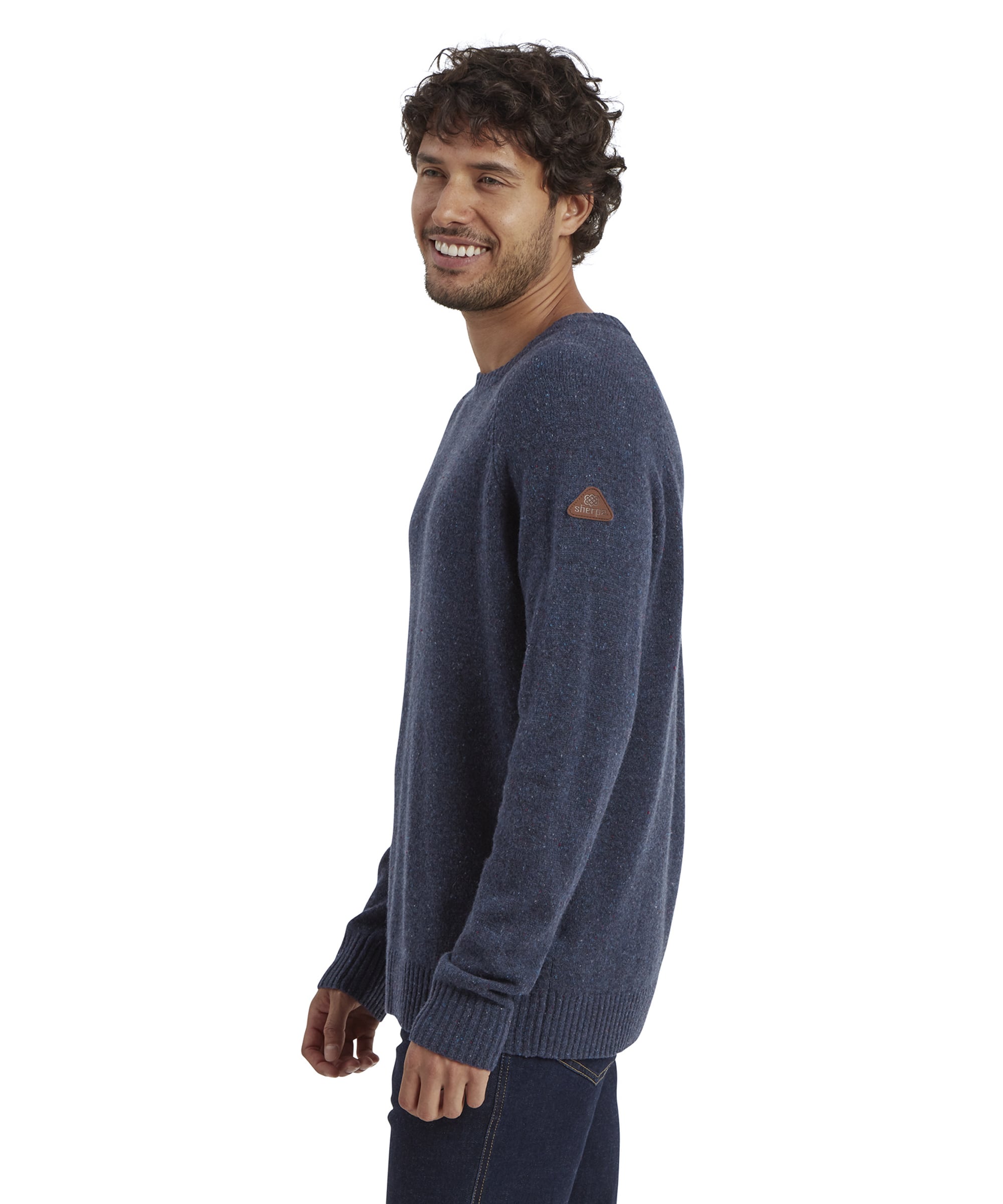 Kangtega Crew Sweater - Rathee Blue