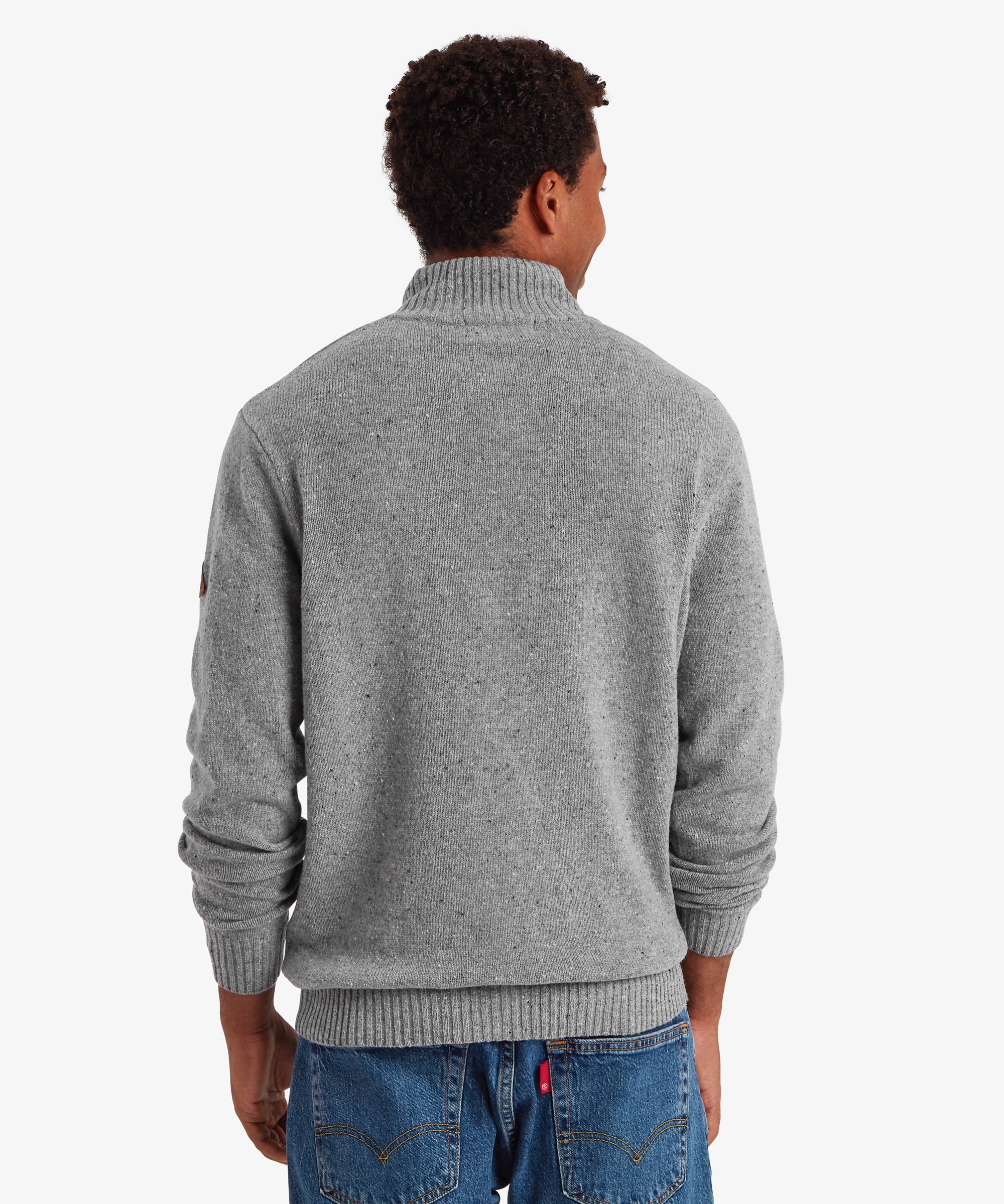 Men's Kangtega 1/4 Zip Jumper Grey | Sherpa Adventure Gear